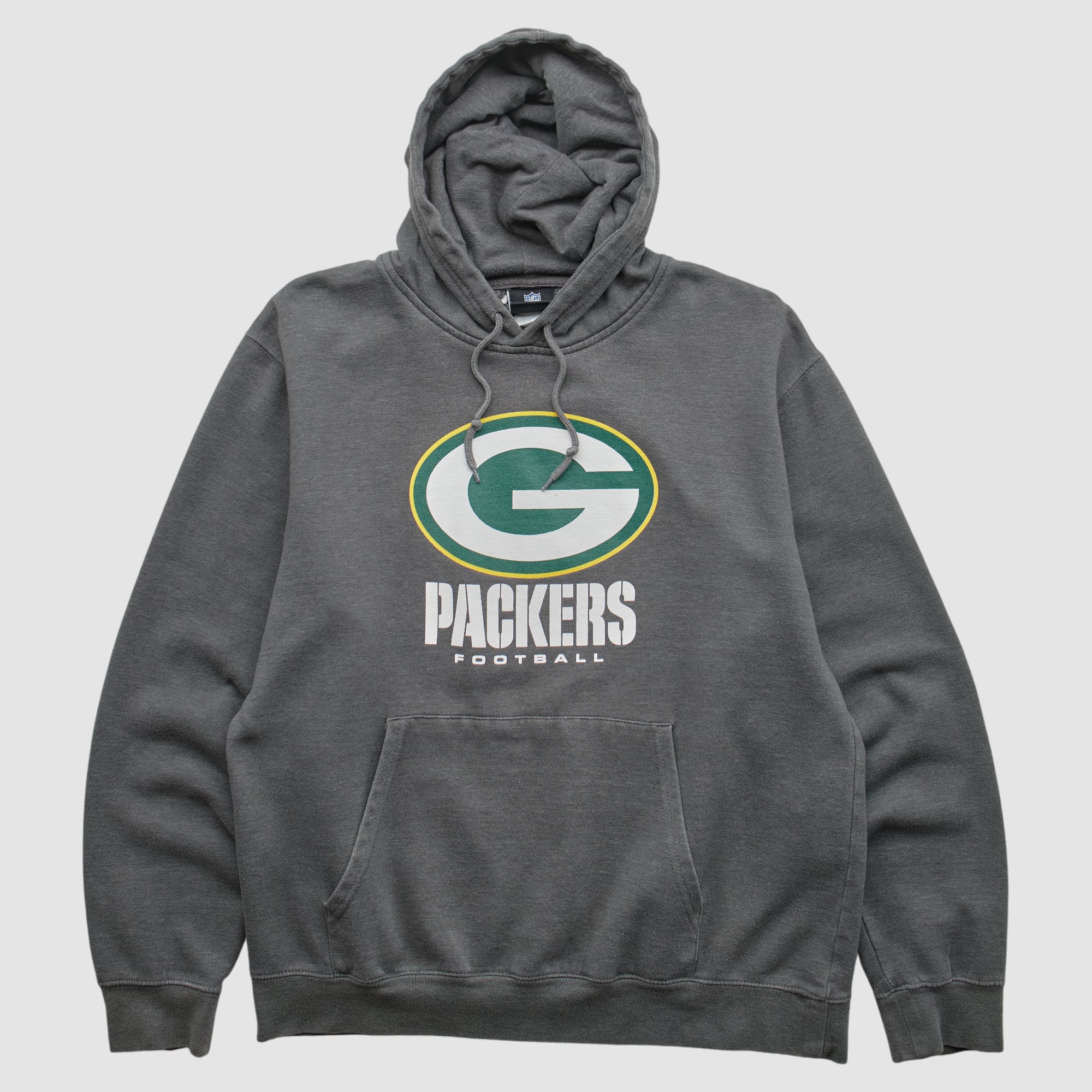 Green Bay Packers NFL 2010s Hooded Pullover Sweatshirt - Charcoal - S
