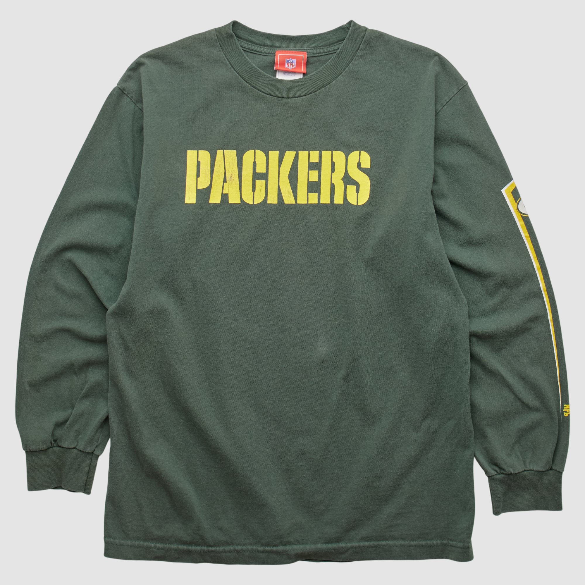 Green Bay Packers NFL 2000s Long Sleeve T-shirt - Green - M