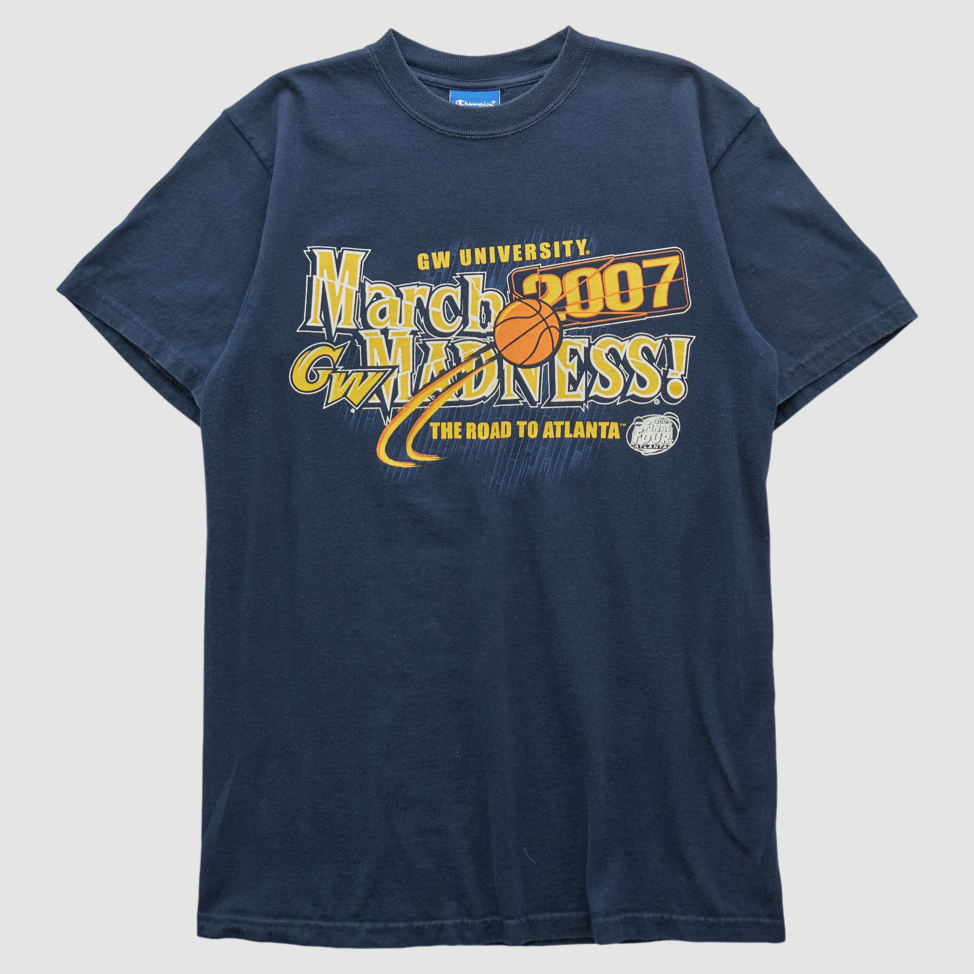 George Washington University Champion 2007 T-shirt - Navy - S