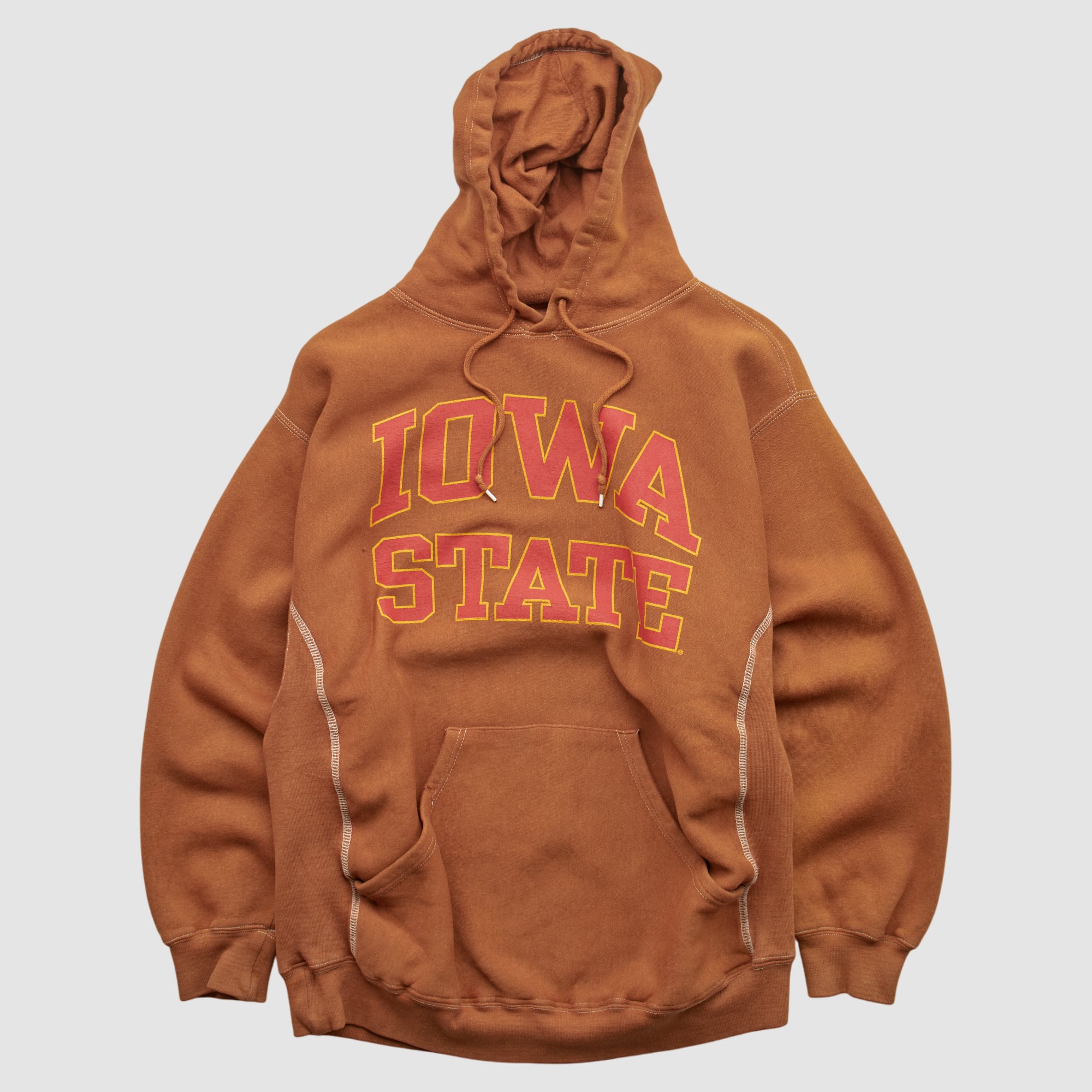 Iowa State Cyclones Jansport 2000s Hooded Pullover Sweatshirt - Brown - S