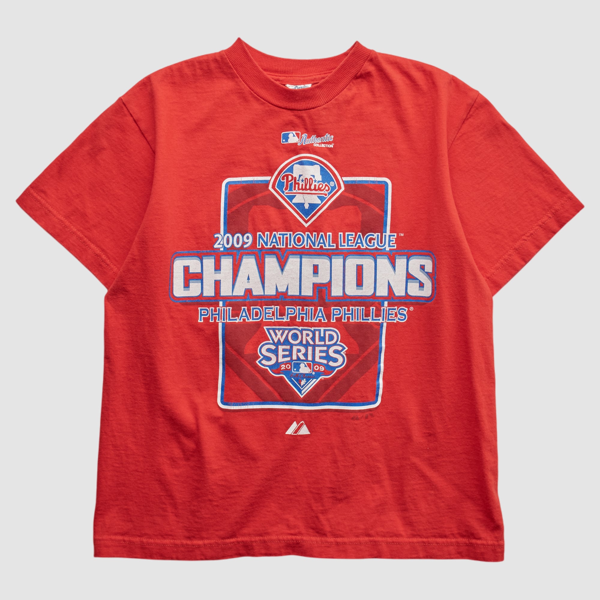 Philadelphia Phillies Delta 2009 T-shirt - Red - XS