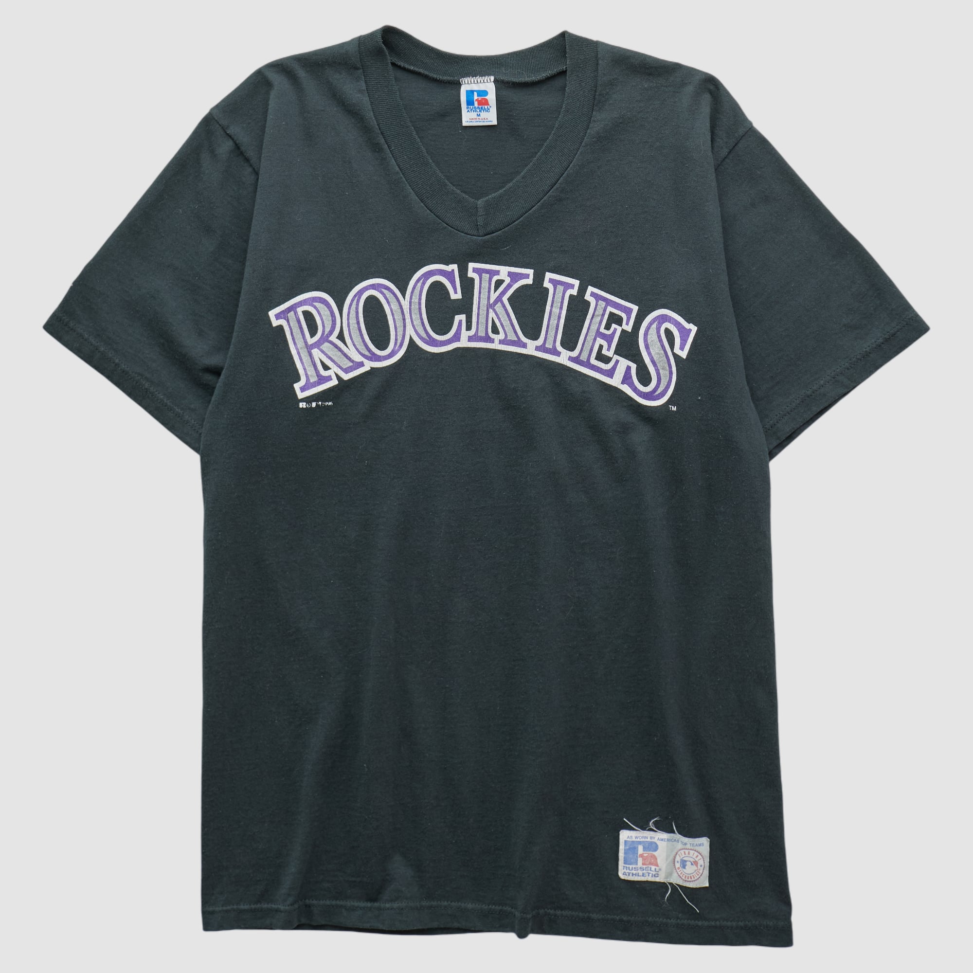 Colorado Rockies Russell T-shirt - Black - S