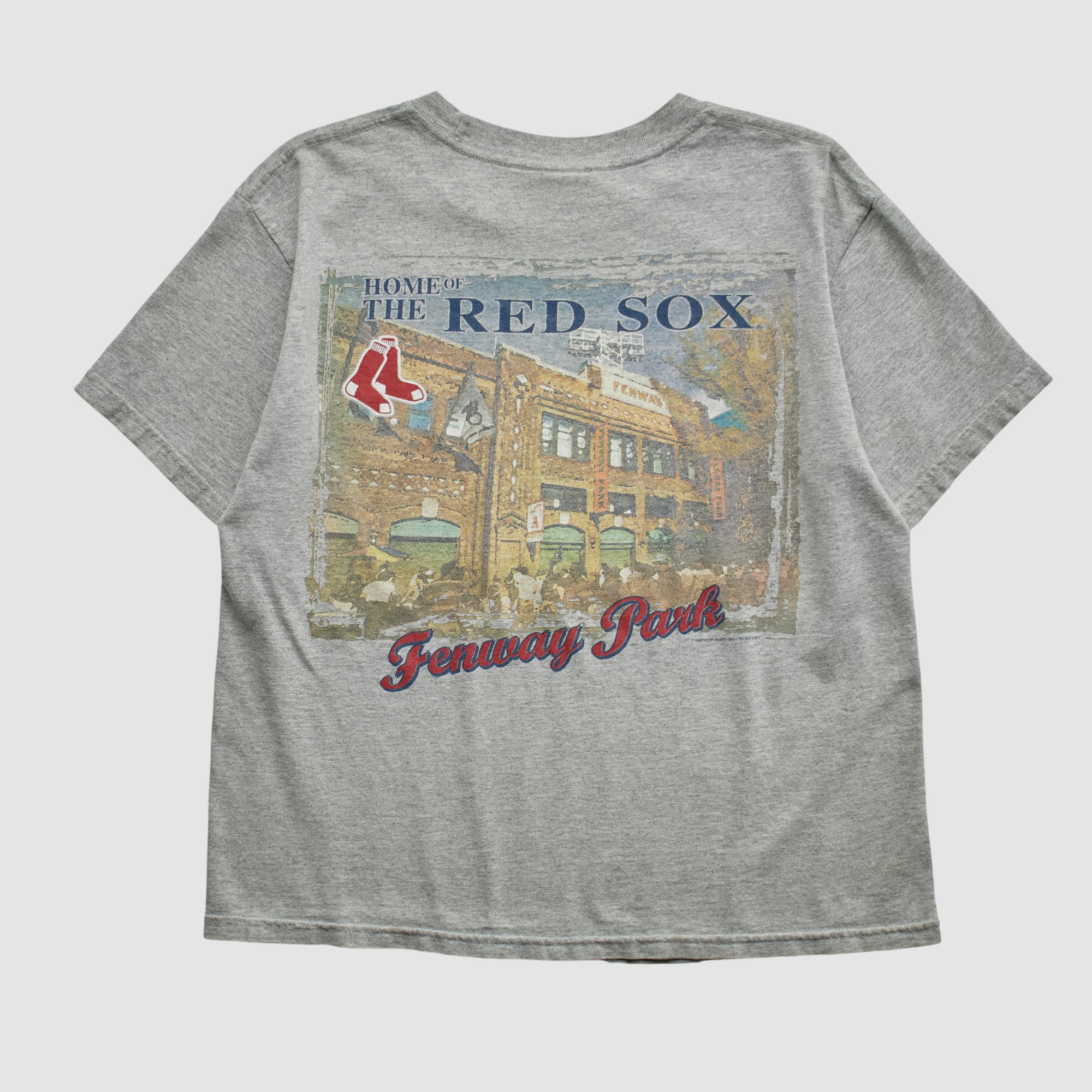 Boston Red Sox CSA 2000s T-shirt - Heather Gray - S