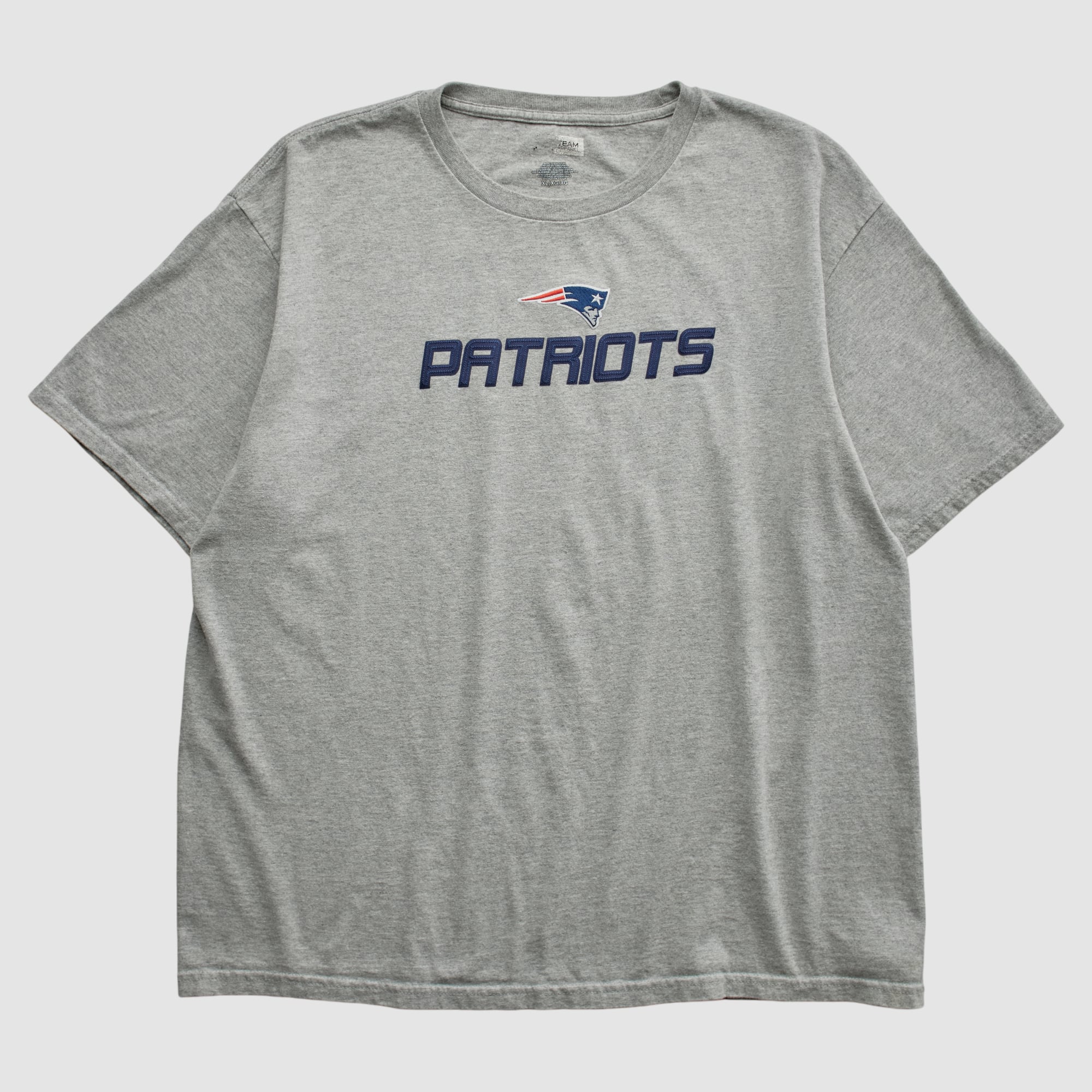 New England Patriots Team Edition Apparel 2000s T-shirt - Heather Gray - 2XL