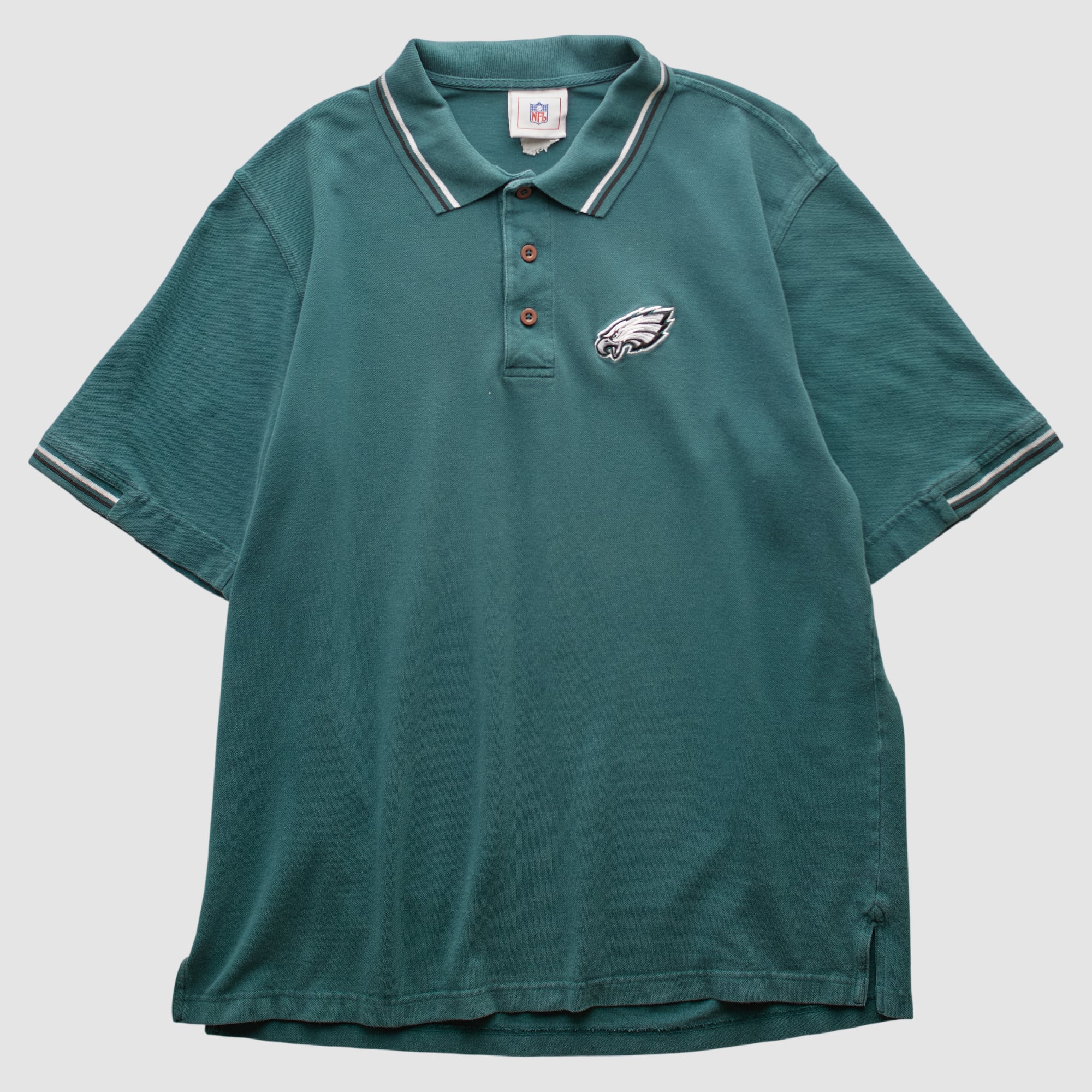 Philadelphia Eagles NFL 2000s Polo - Teal - M