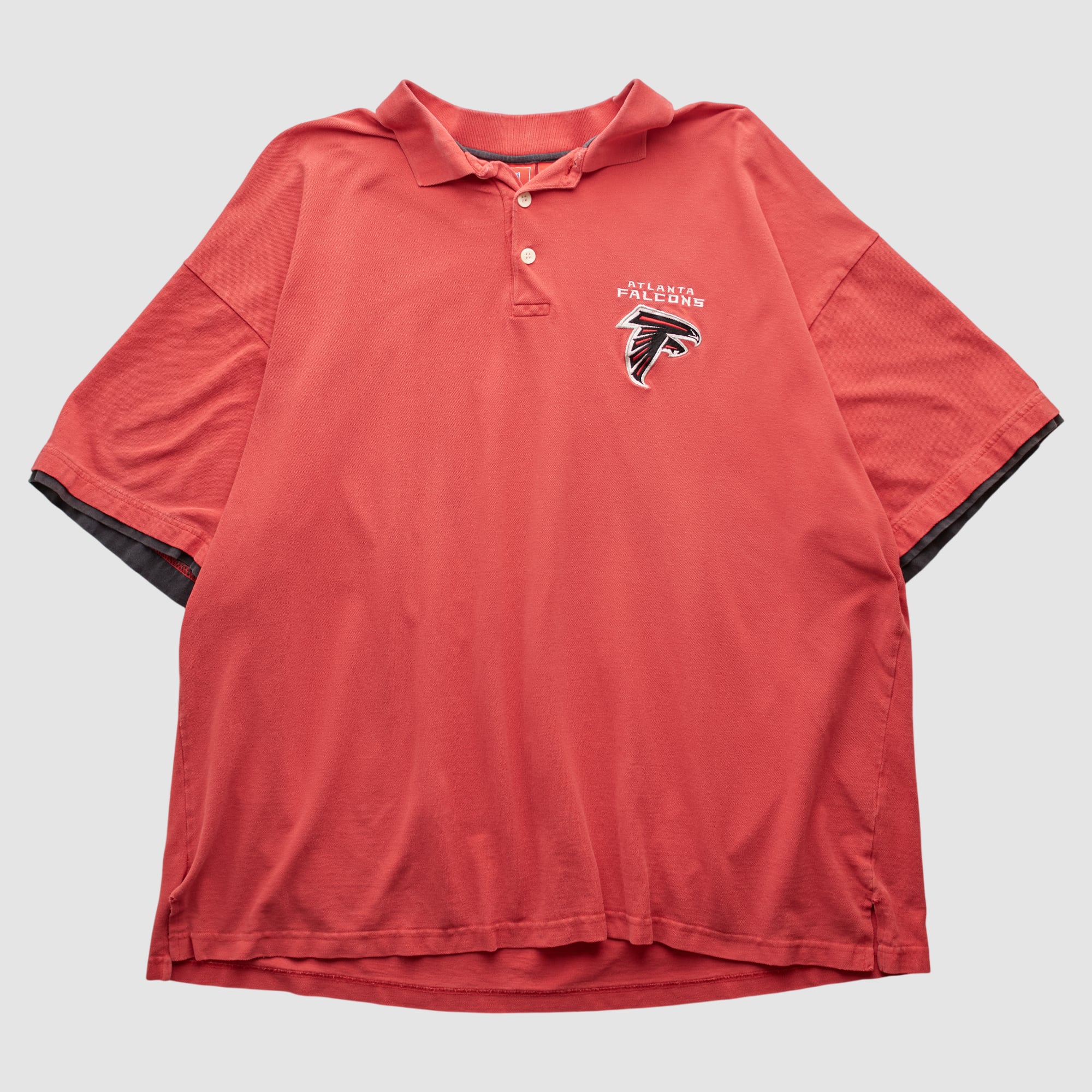 Atlanta Falcons NFL 2000s Polo - Red - 2XL