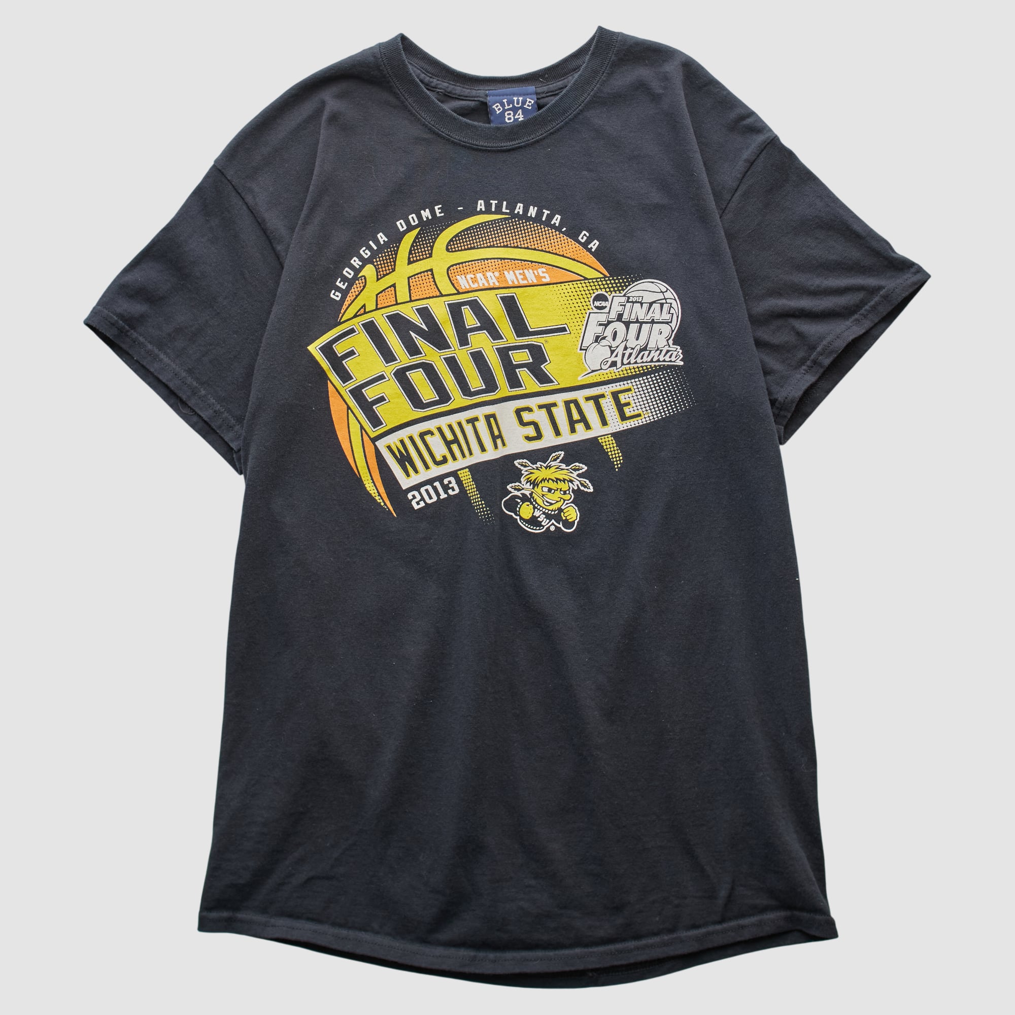 Wichita State Shockers Blue 84 2013 T-shirt - Black - S