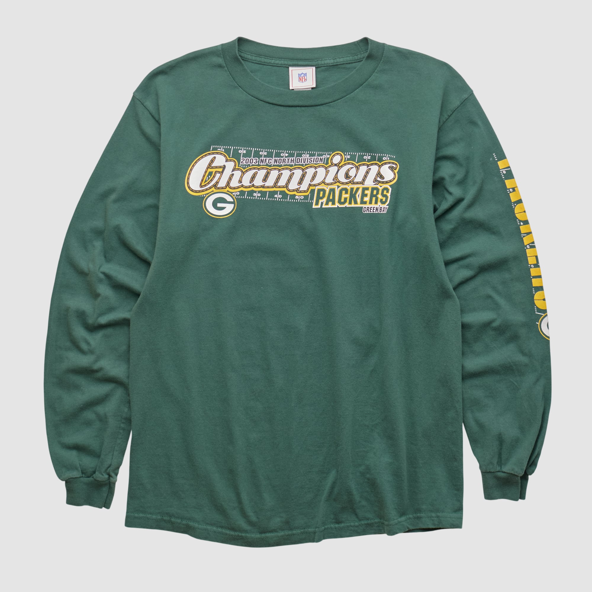 Green Bay Packers NFL 2000s Long Sleeve T-shirt - Green - M