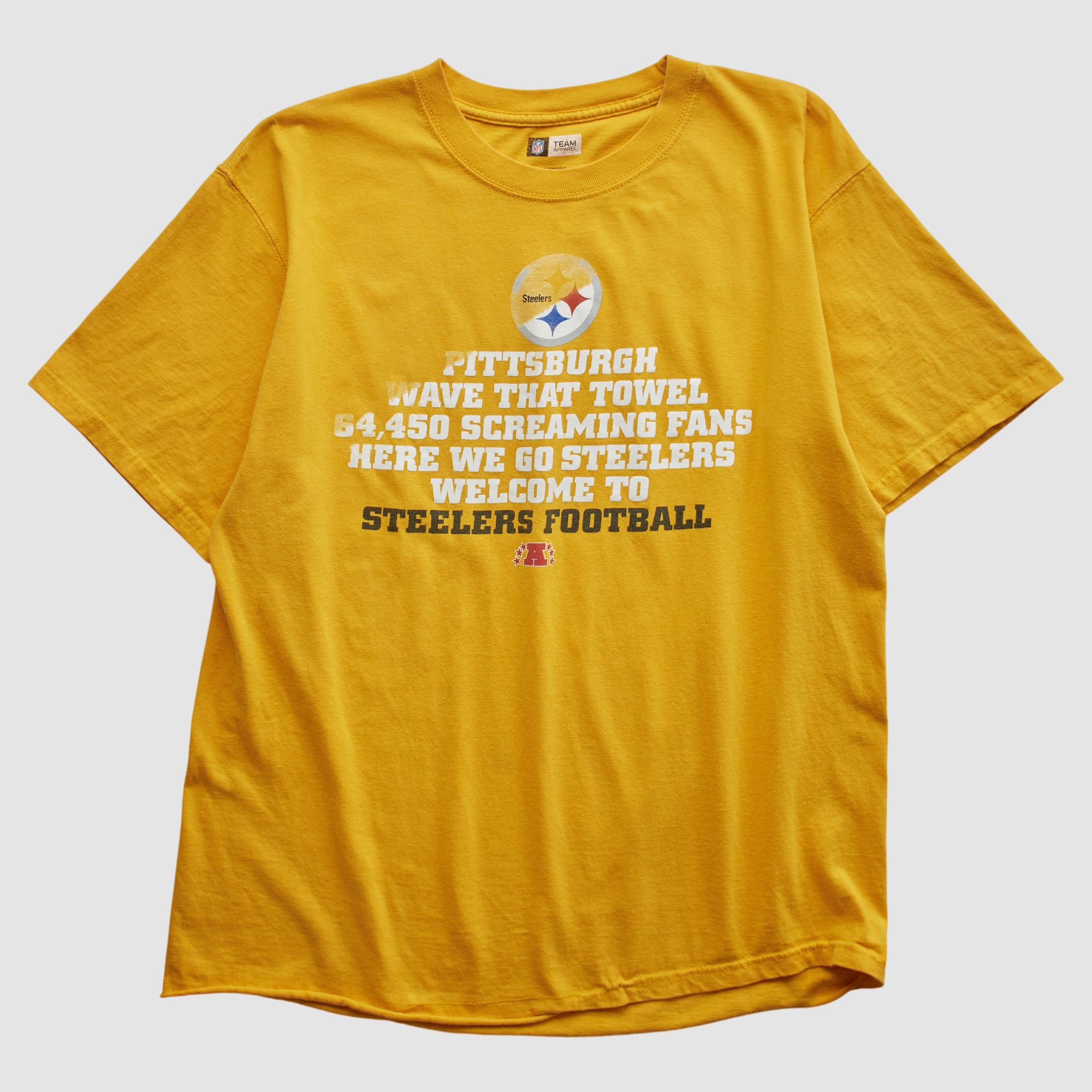 Pittsburgh Steelers NFL 2010s T-shirt - Yellow - XL