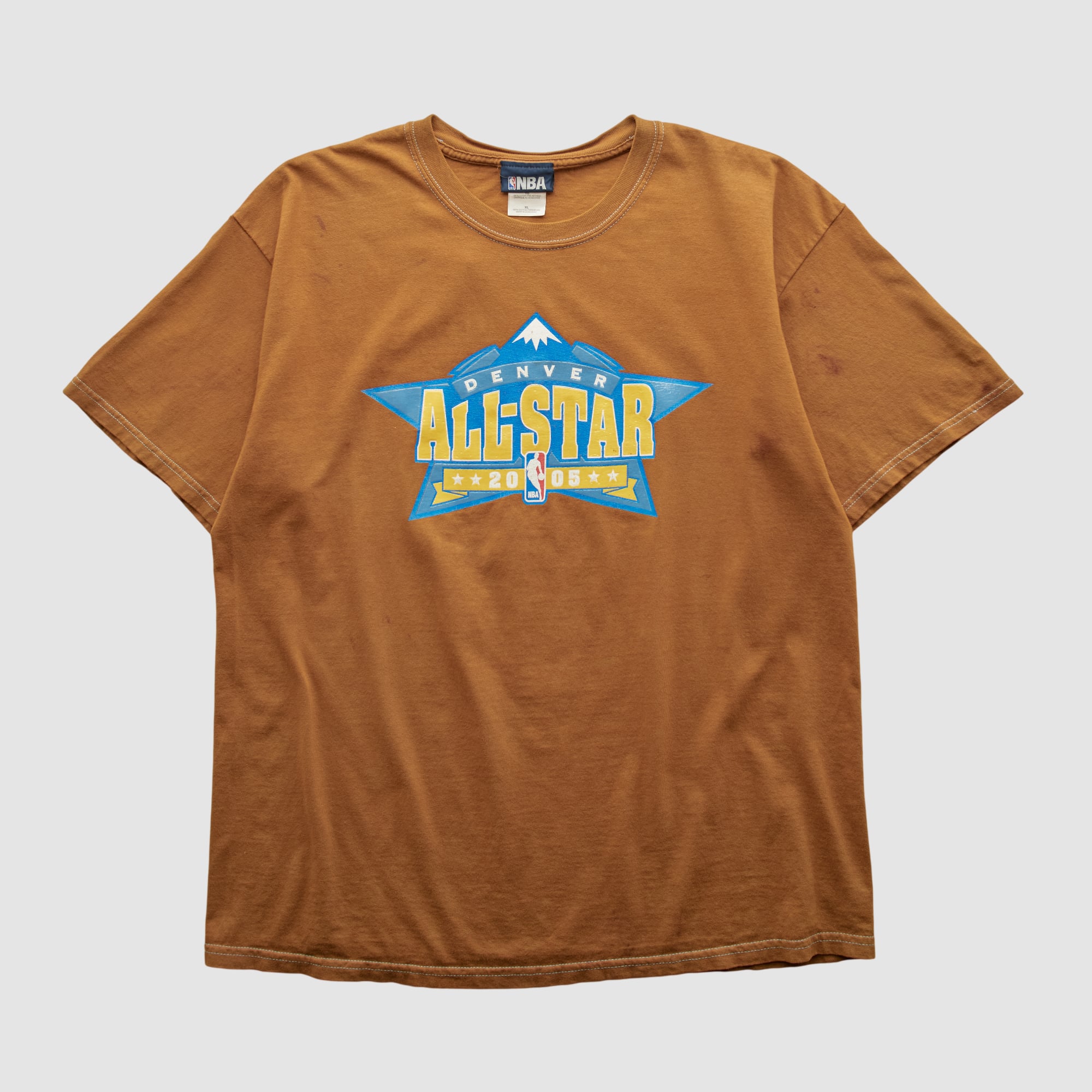 NBA All-Star NBA 2005 T-shirt - Brown - XL