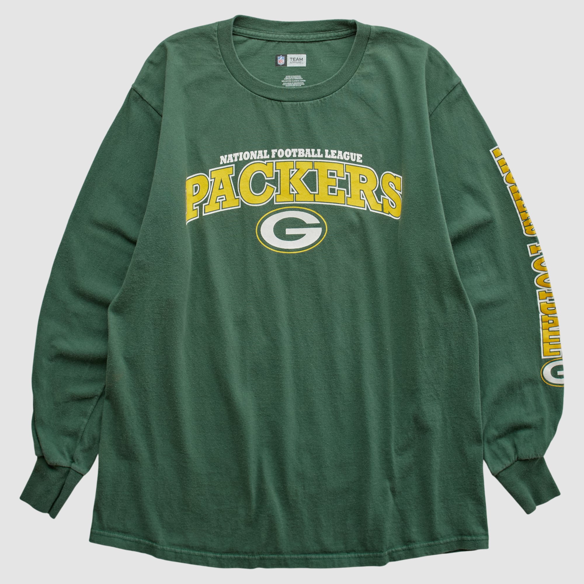 Green Bay Packers NFL 2010 Long Sleeve T-shirt - Green - M