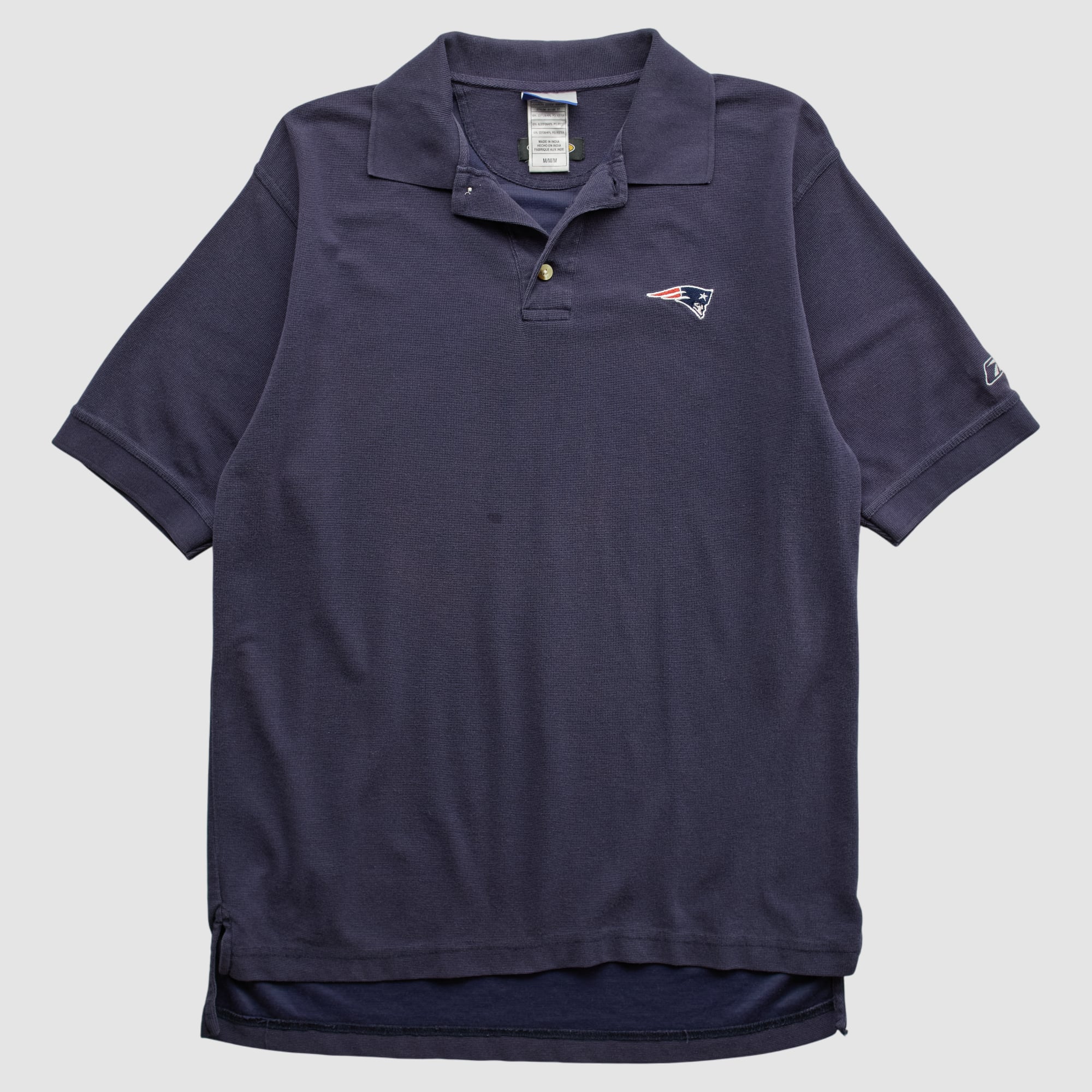 New England Patriots Reebok 2000s Polo - Navy - L