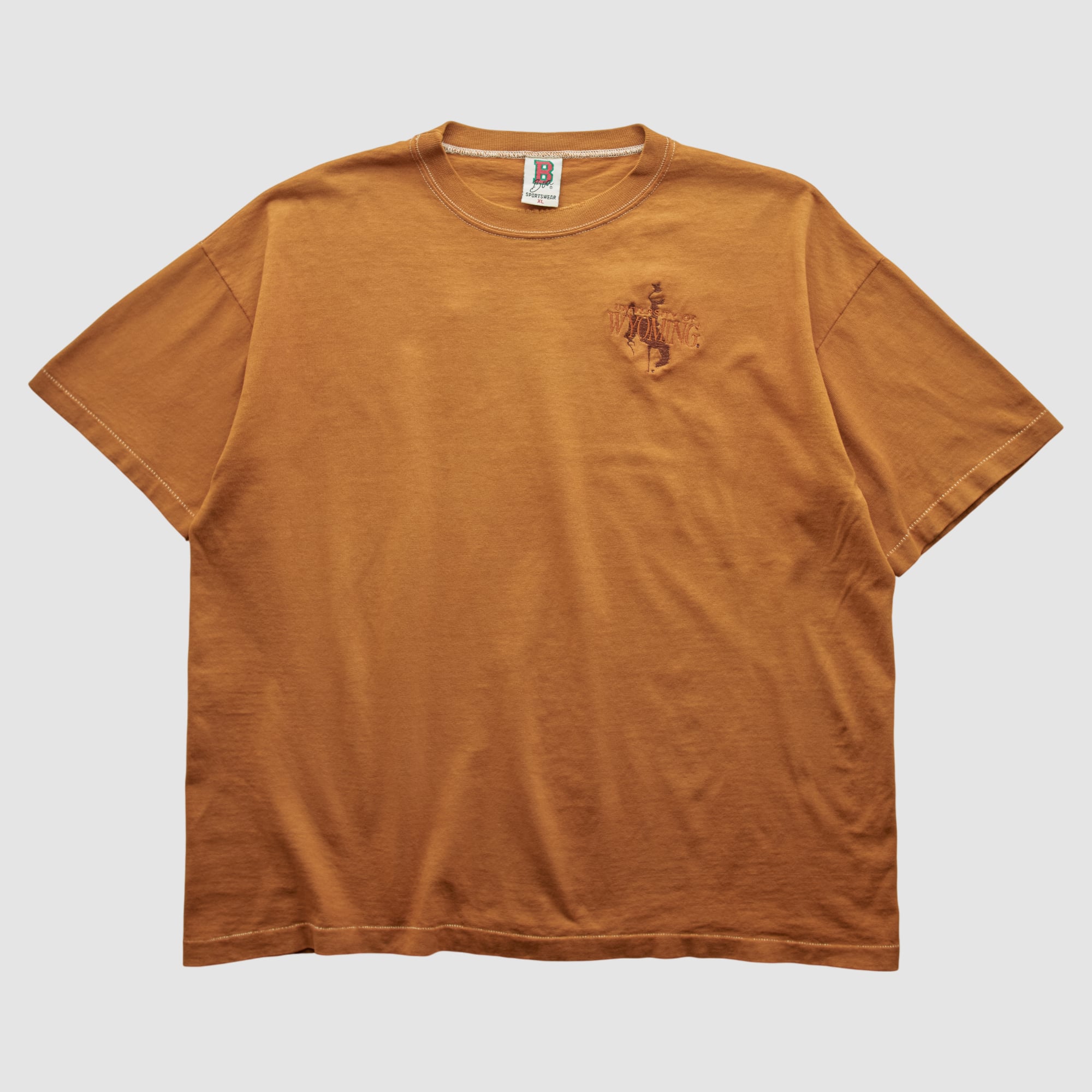 Wyoming Cowboys Boa Sportswear 90s T-shirt - Orange - XL