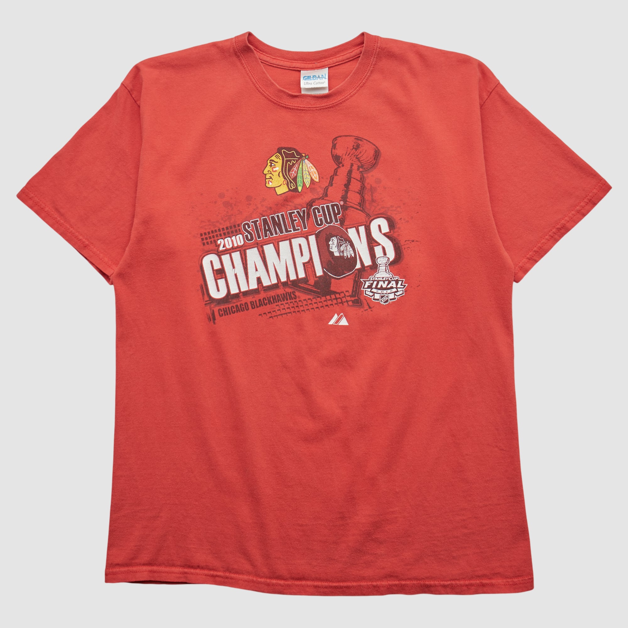 Chicago Blackhawks Gildan 2010 T-shirt - Red - S