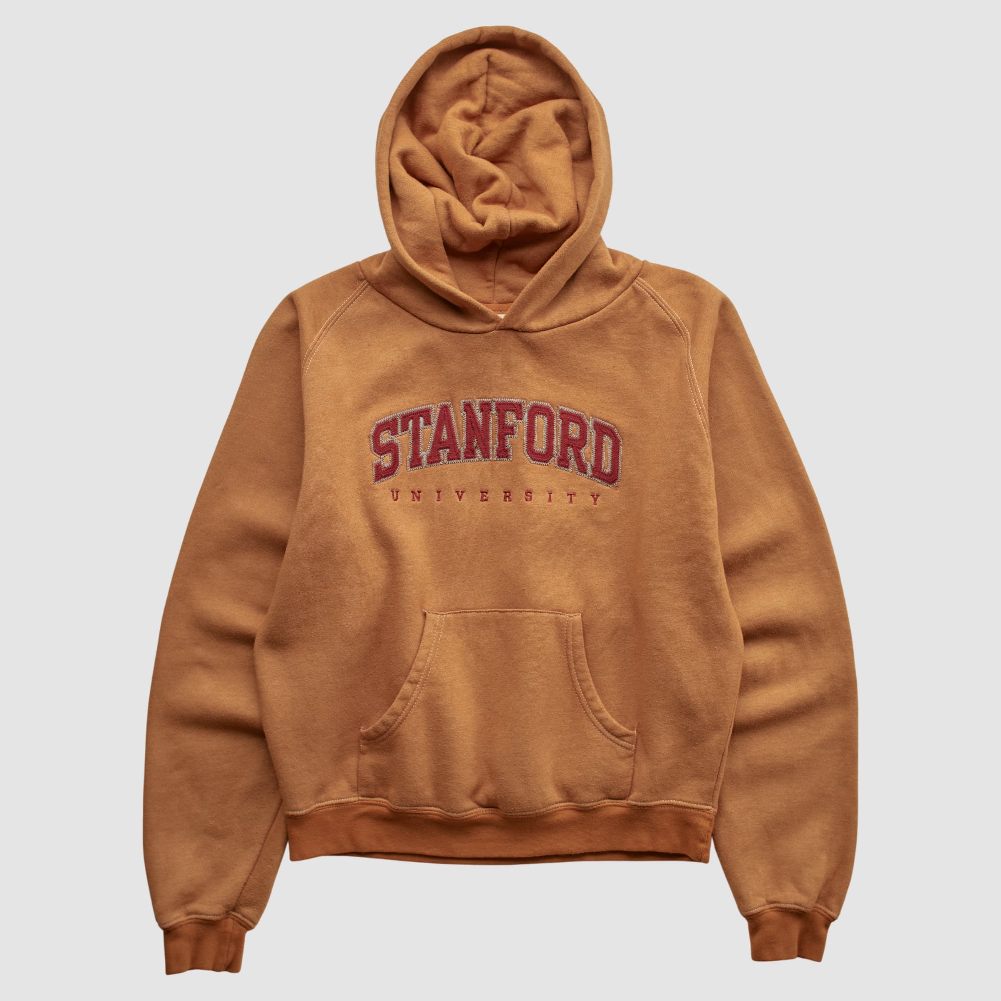 Stanford Cardinal Jansport 2000s Hooded Pullover Sweatshirt - Tan - XS