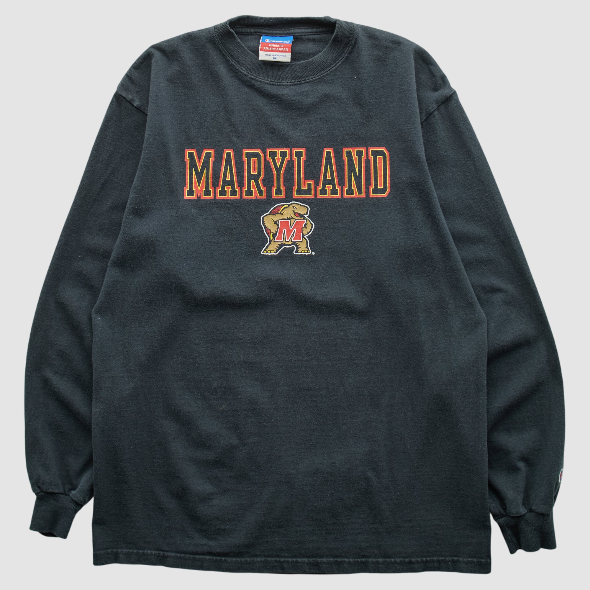 Maryland Terrapins Champion 2000s Pullover Sweatshirt - Black - XS