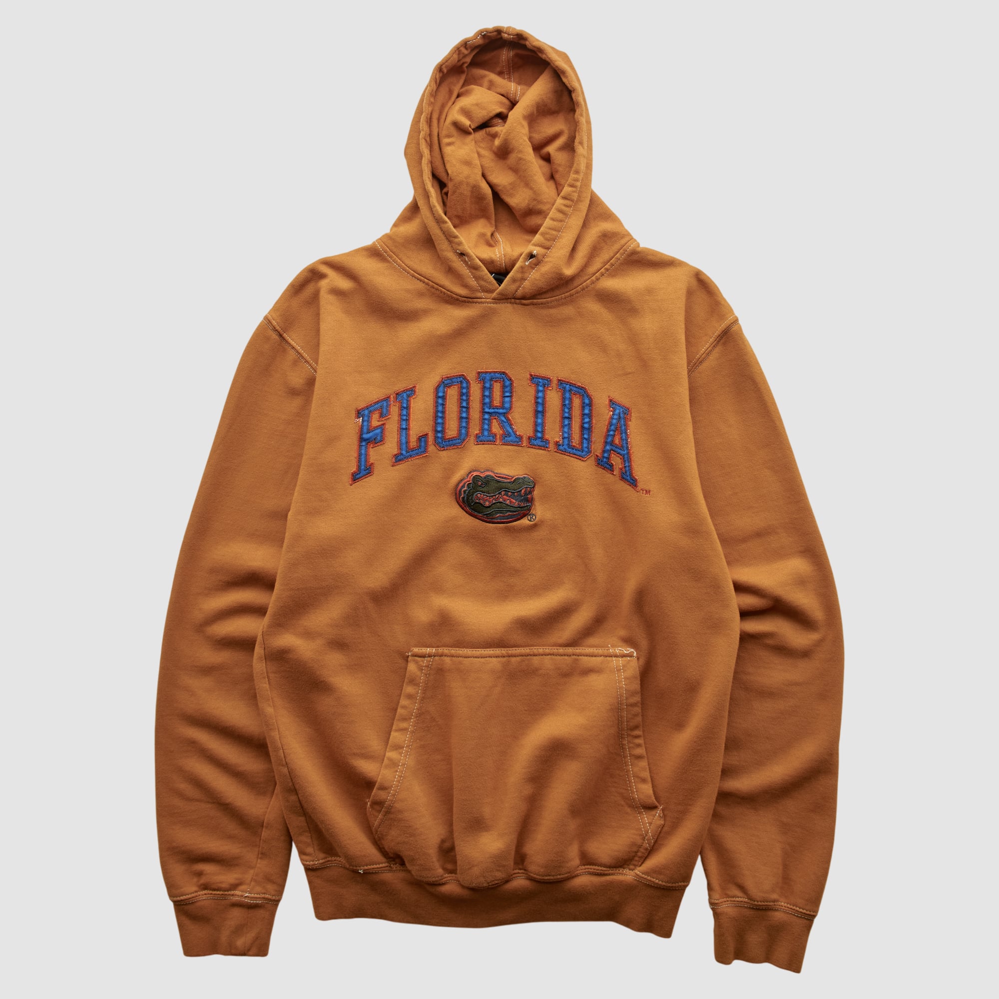 Florida Gators Genuine Stuff 2000s Hooded Pullover Sweatshirt - Tan - S