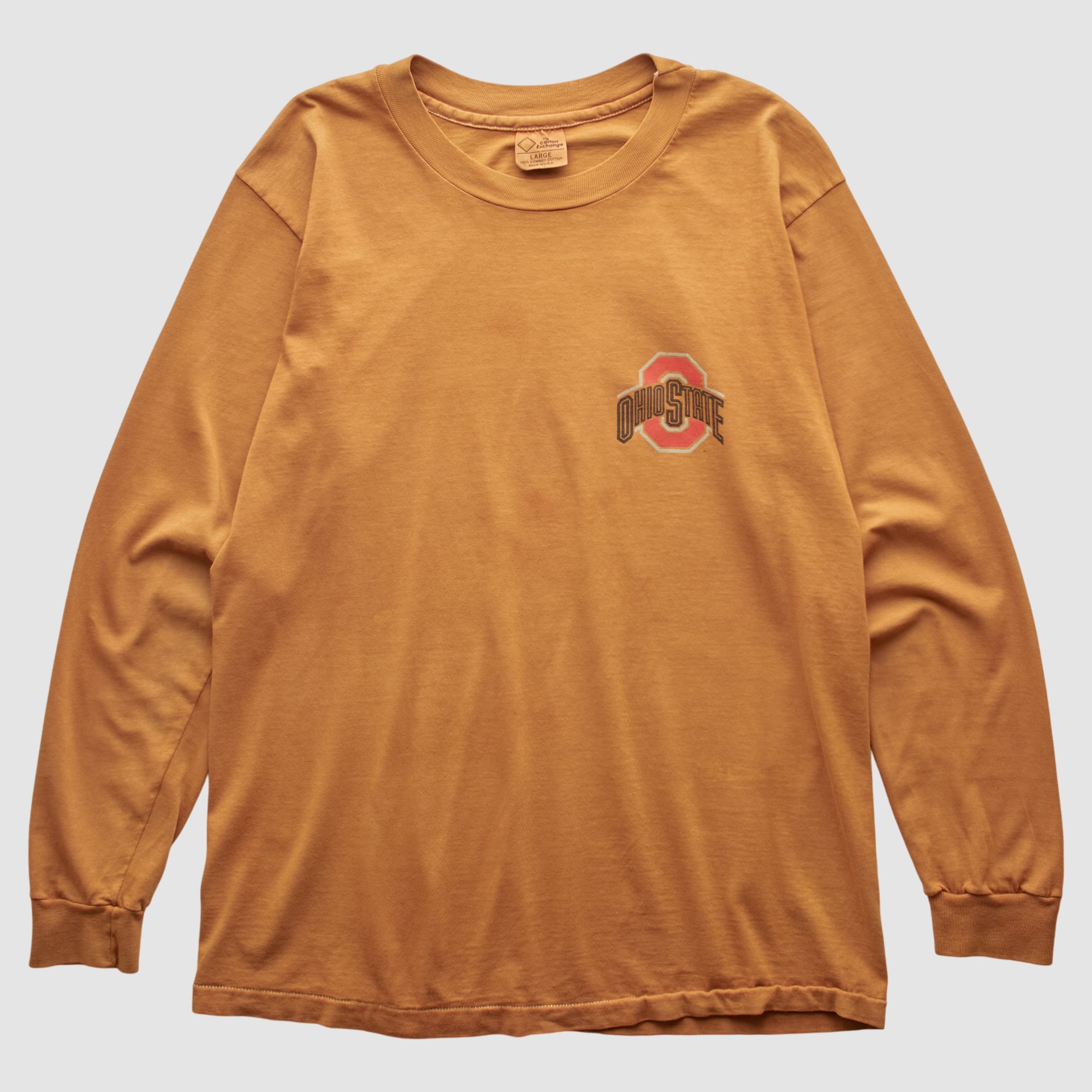 Ohio State Buckeyes The Cotton Exchange 90s Long Sleeve T-shirt - Orange - M