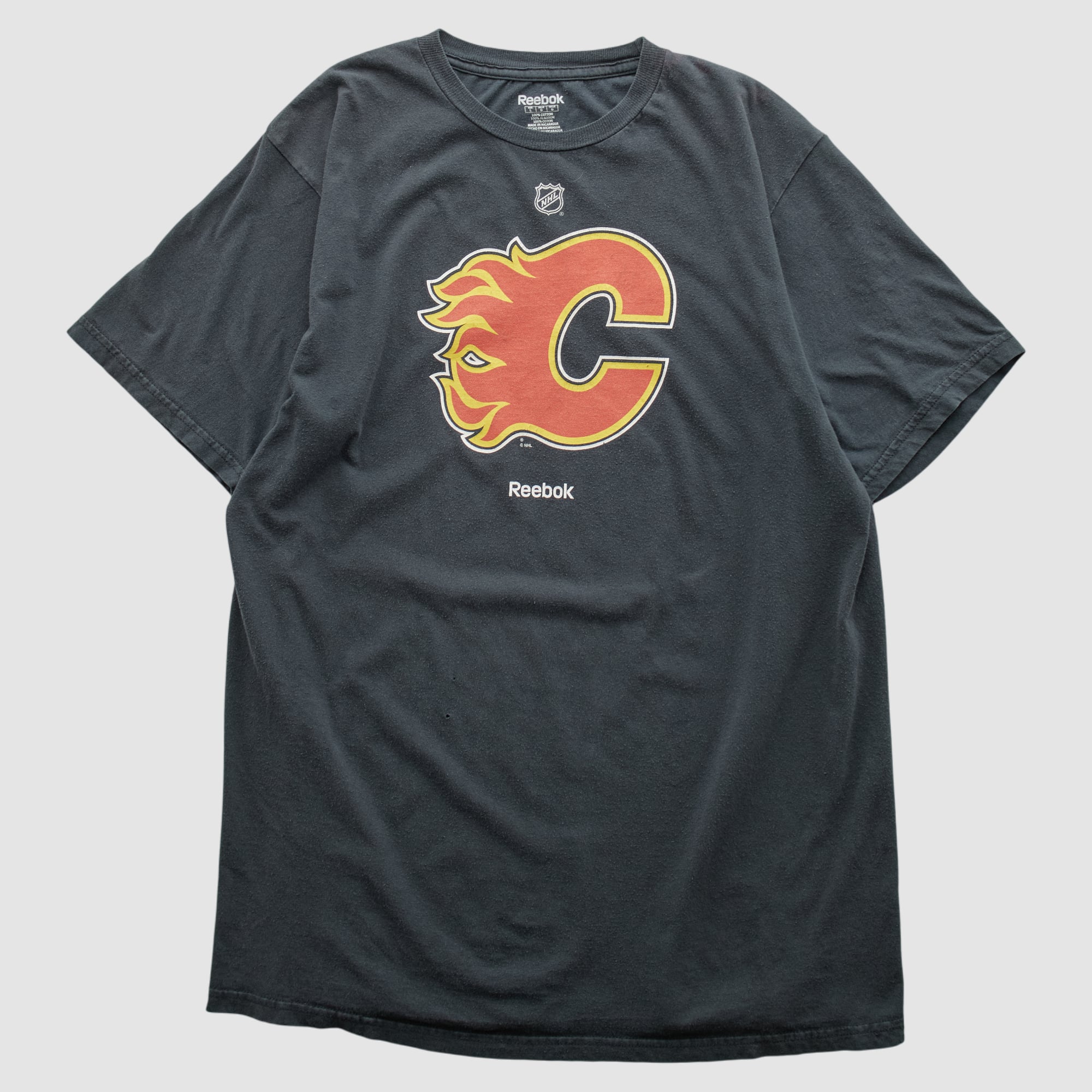 Calgary Flames Reebok 2010s T-shirt - Black - M