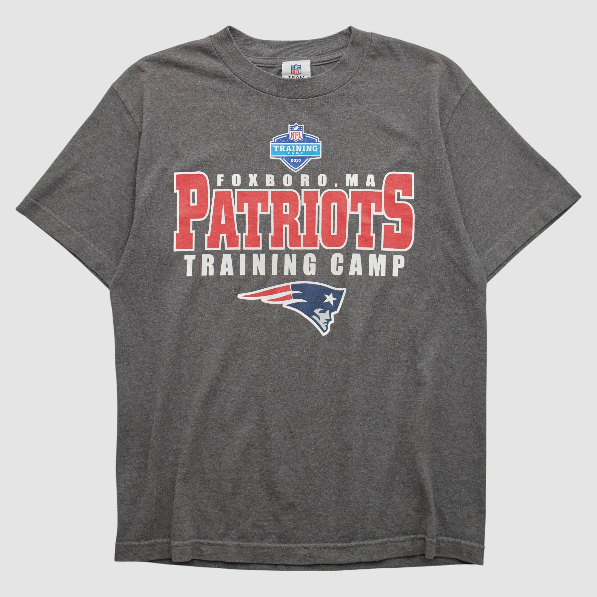 New England Patriots NFL 2010 T-shirt - Dark Heather Gray - M