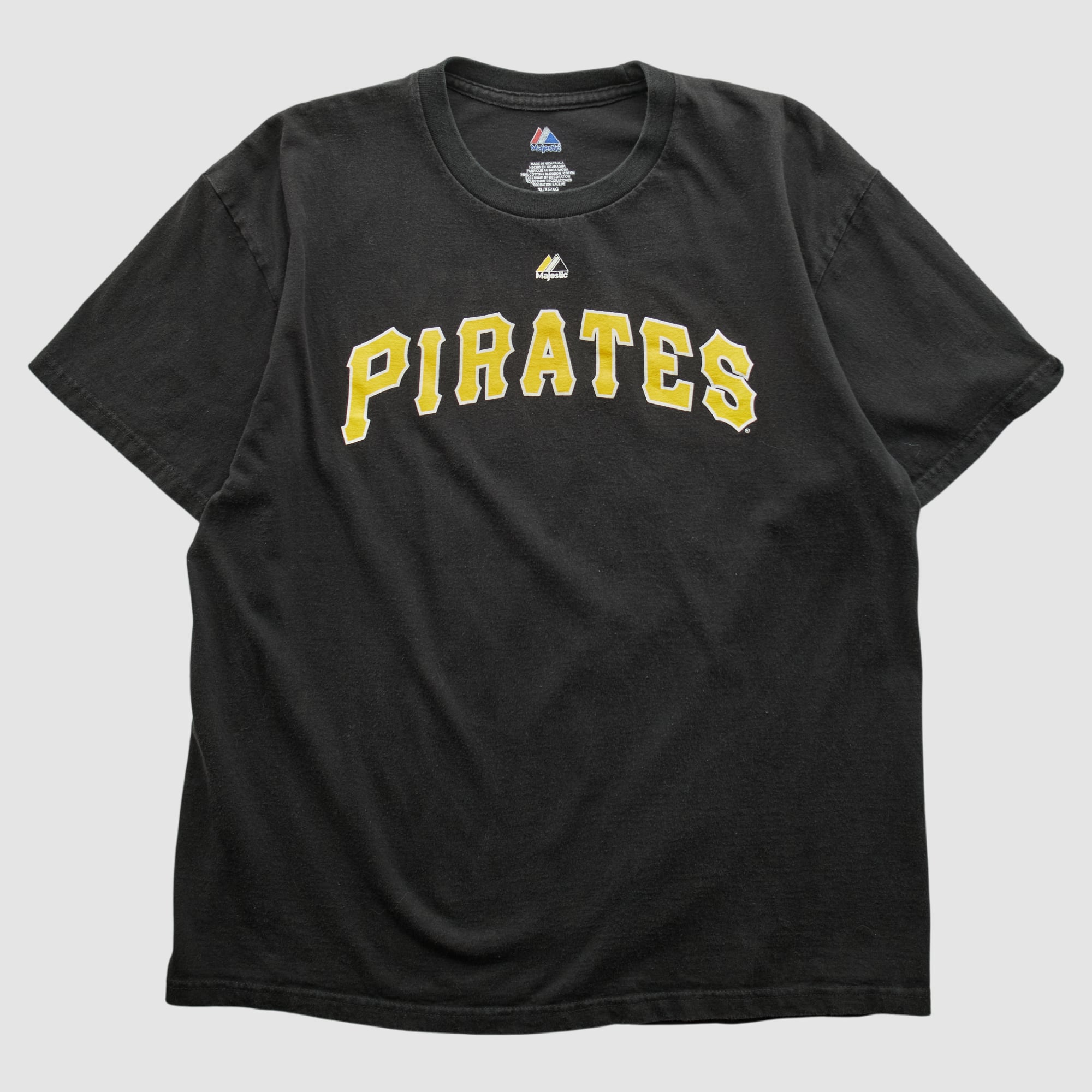 Pittsburgh Pirates Majestic 2000s T-shirt - Black - M