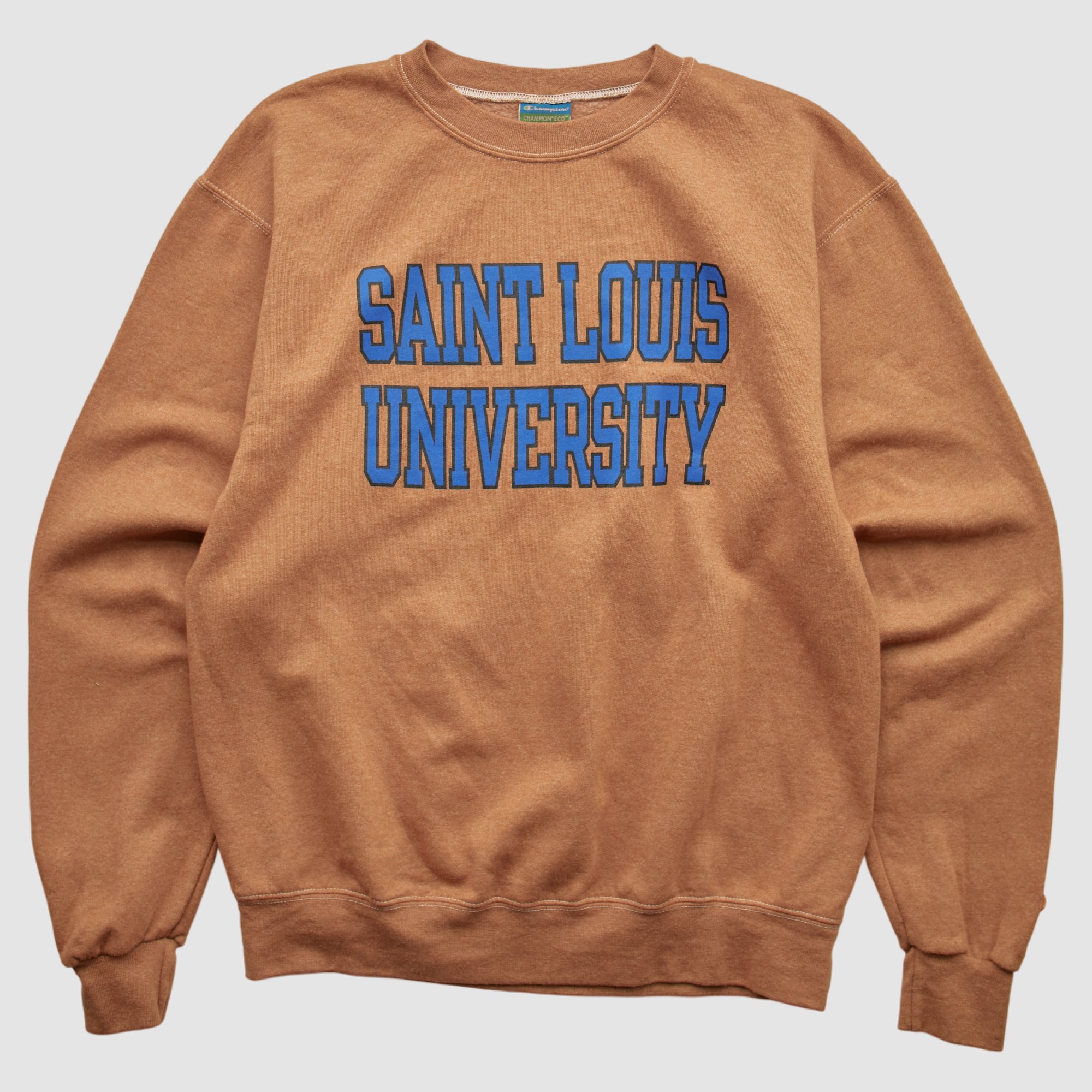 Saint Louis Billikens Champion 2010s Pullover Sweatshirt - Tan - S