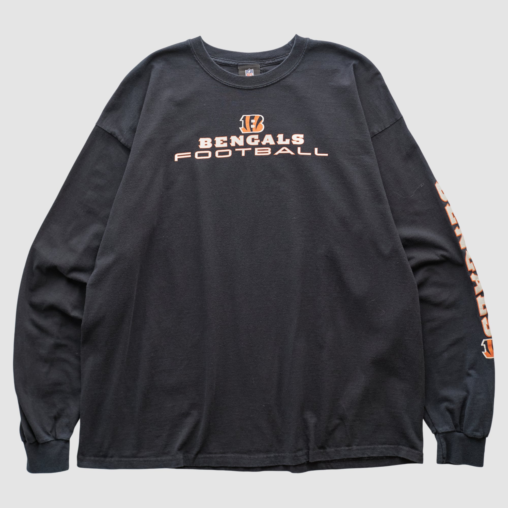 Cincinnati Bengals NFL 2010s Long Sleeve T-shirt - Black - 2XL