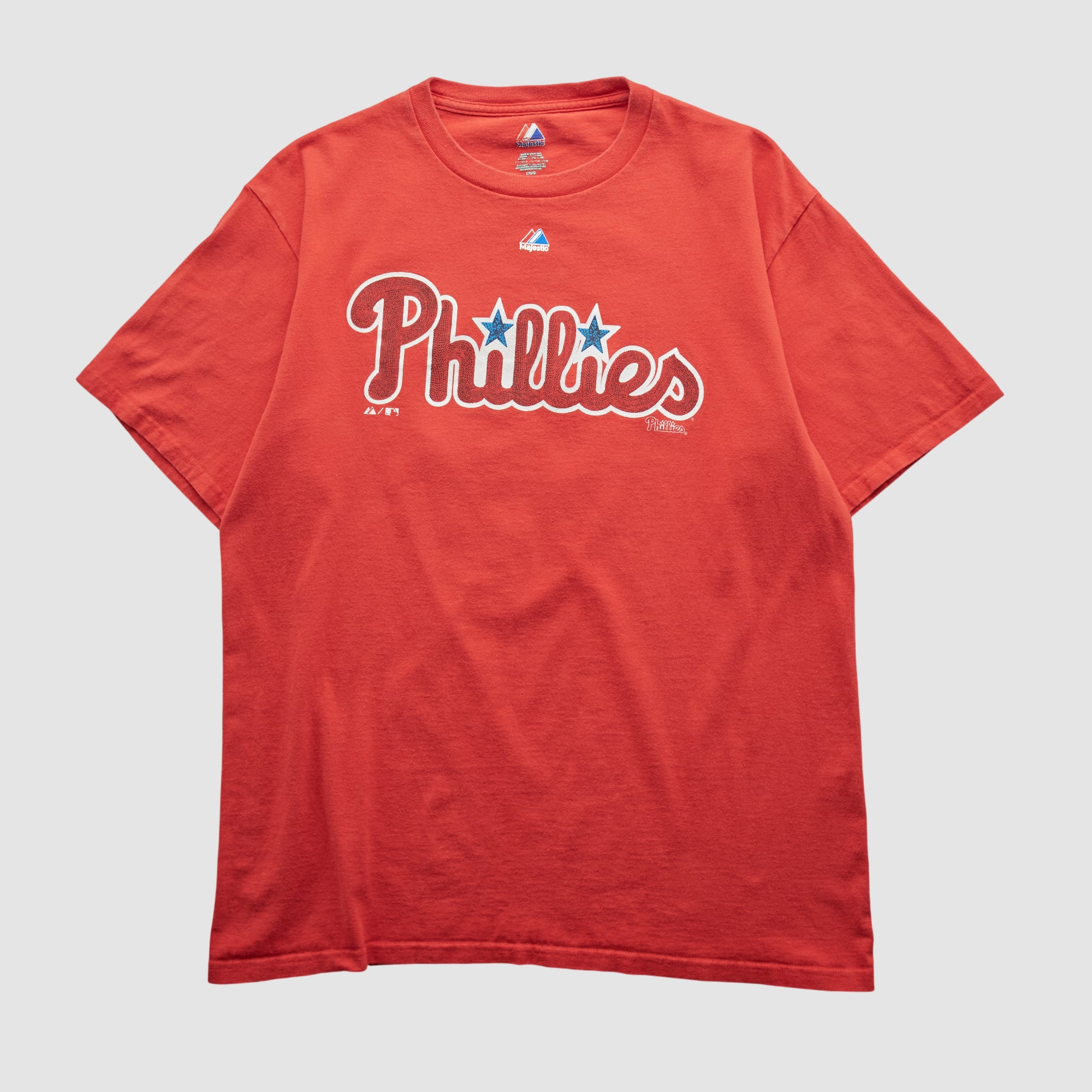 Philadelphia Phillies Majestic 2000s T-shirt - Red - M