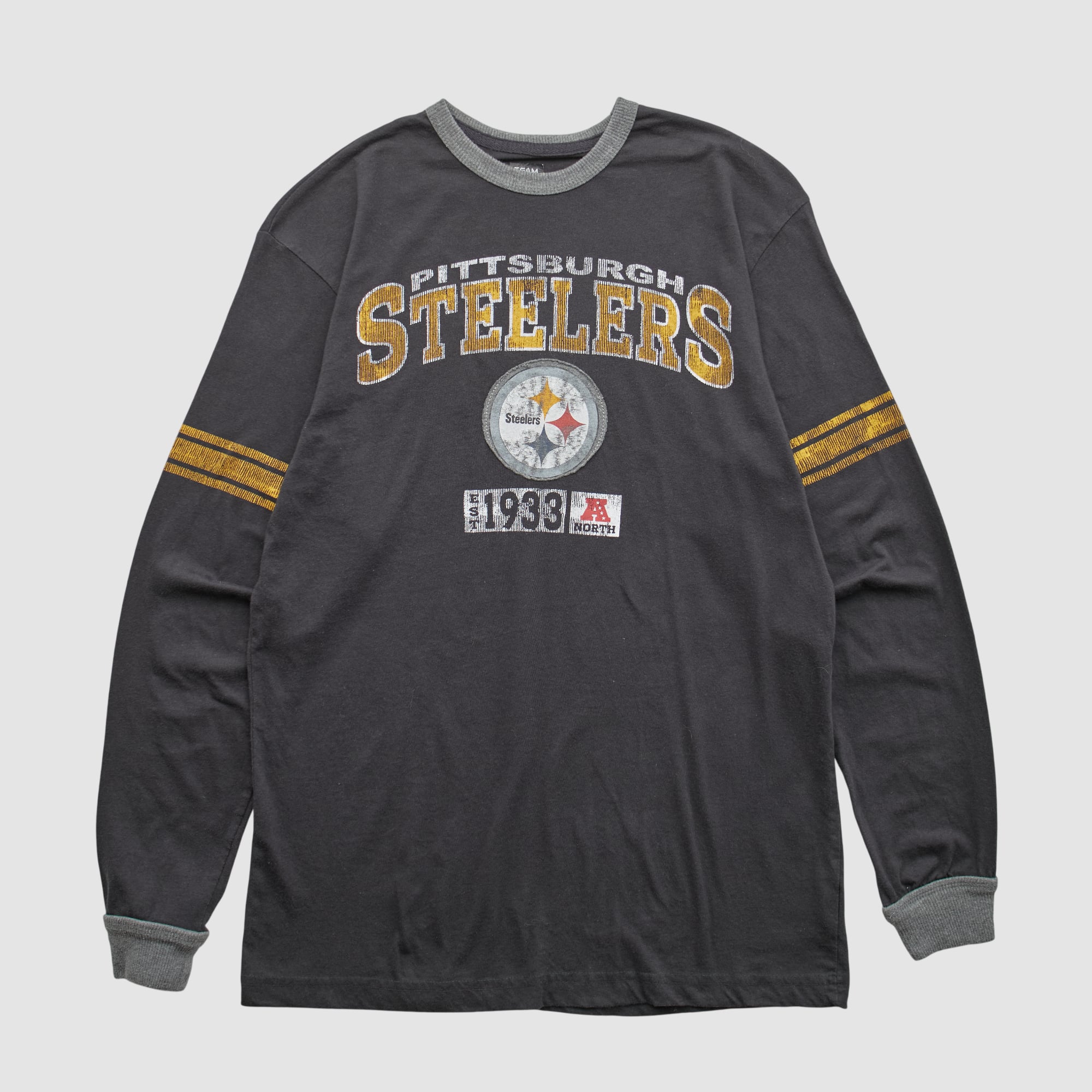 Pittsburgh Steelers NFL 2010s Long Sleeve T-shirt - Black - S