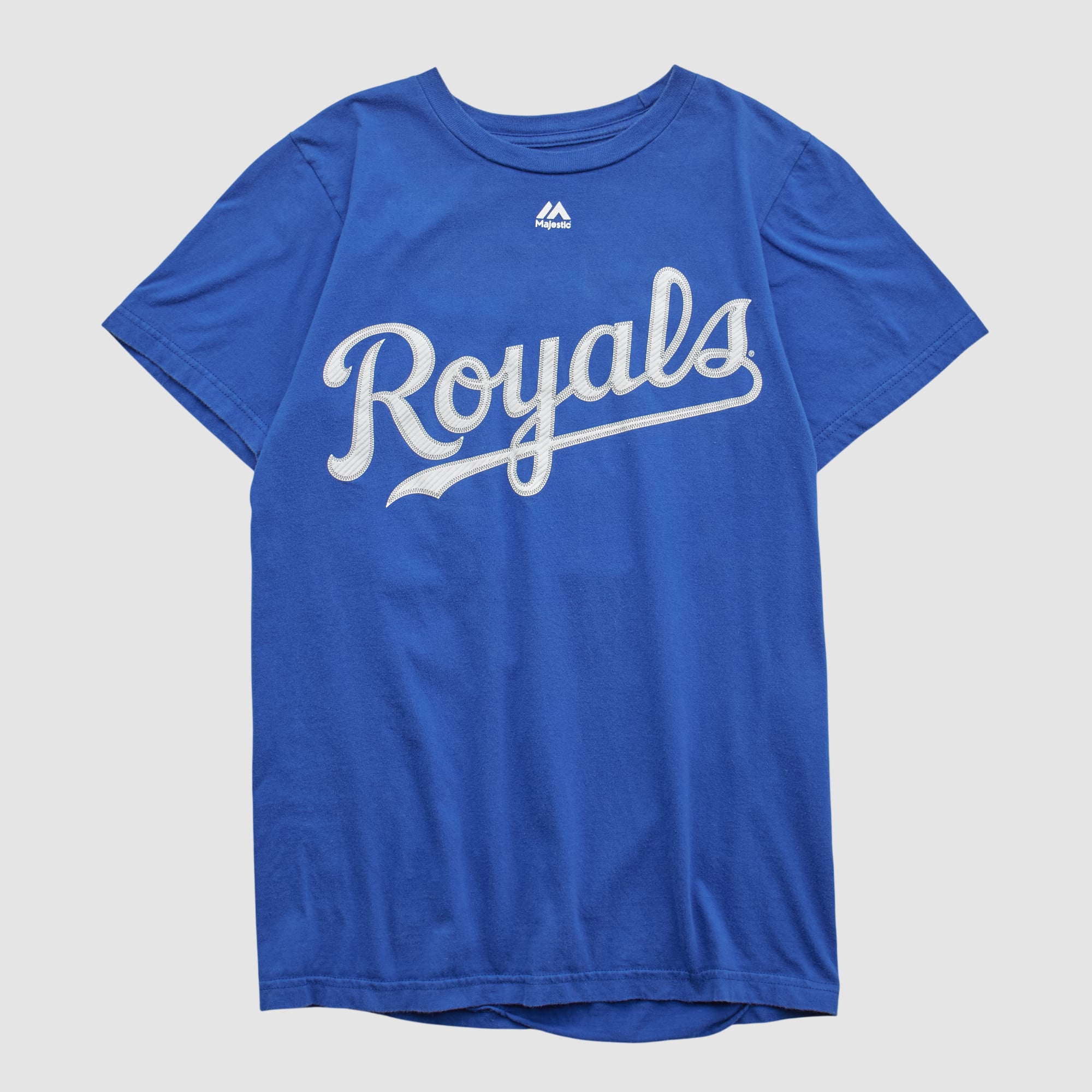 Kansas City Royals Majestic T-shirt - Blue - Yth XL