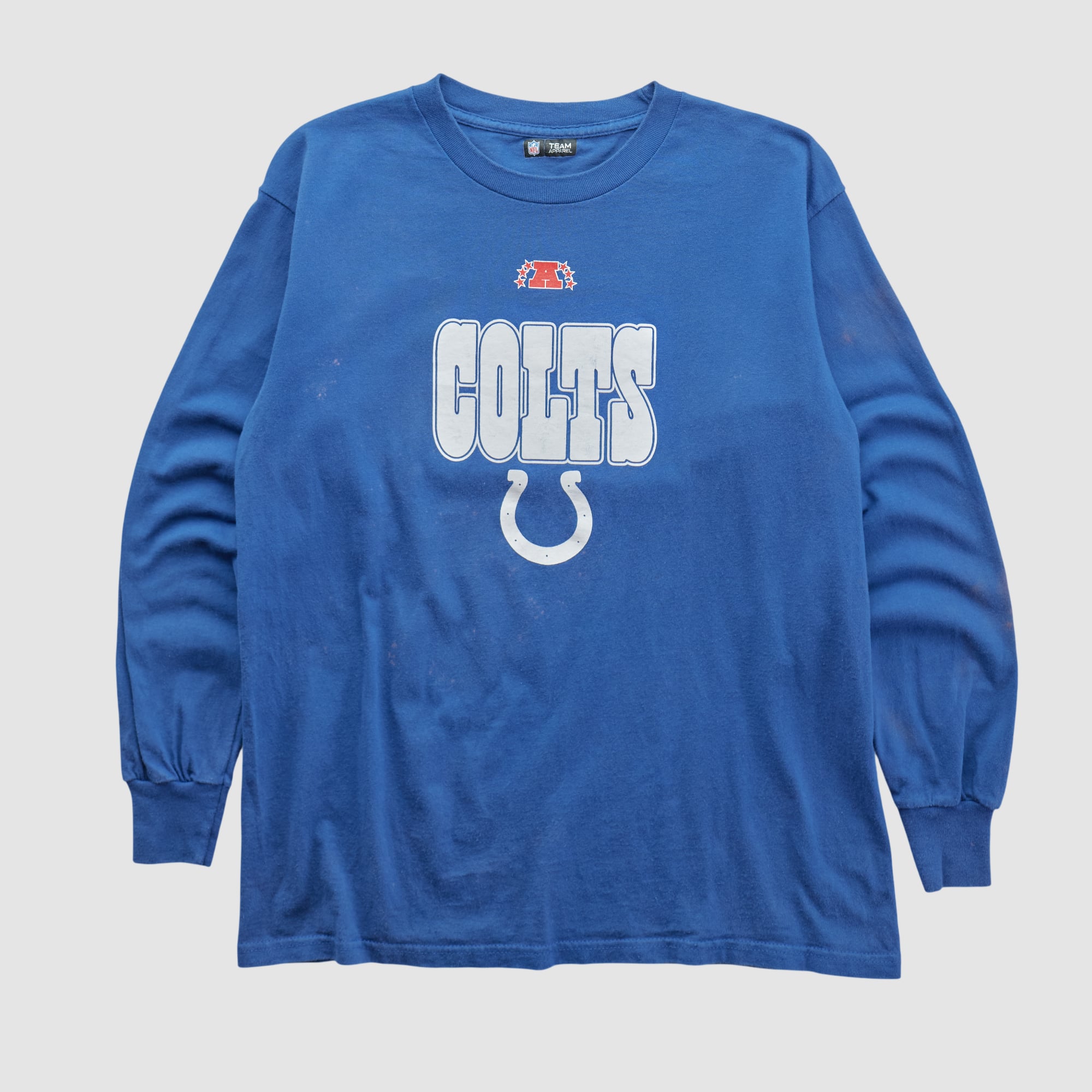 Indianapolis Colts NFL 2010s Long Sleeve T-shirt - Blue - M