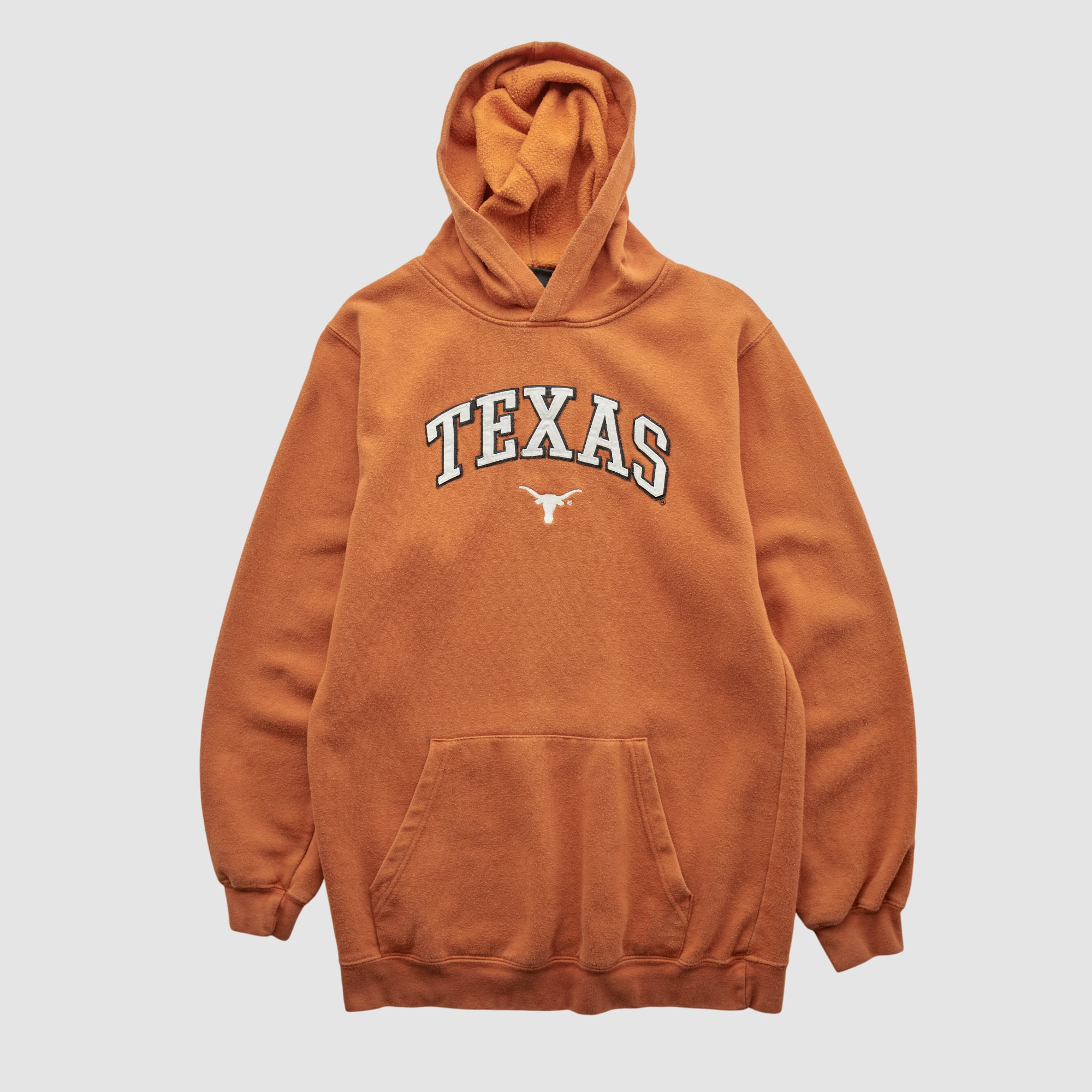 Texas Longhorns Genuine Stuff 2000s Hooded Pullover Sweatshirt - Orange - S