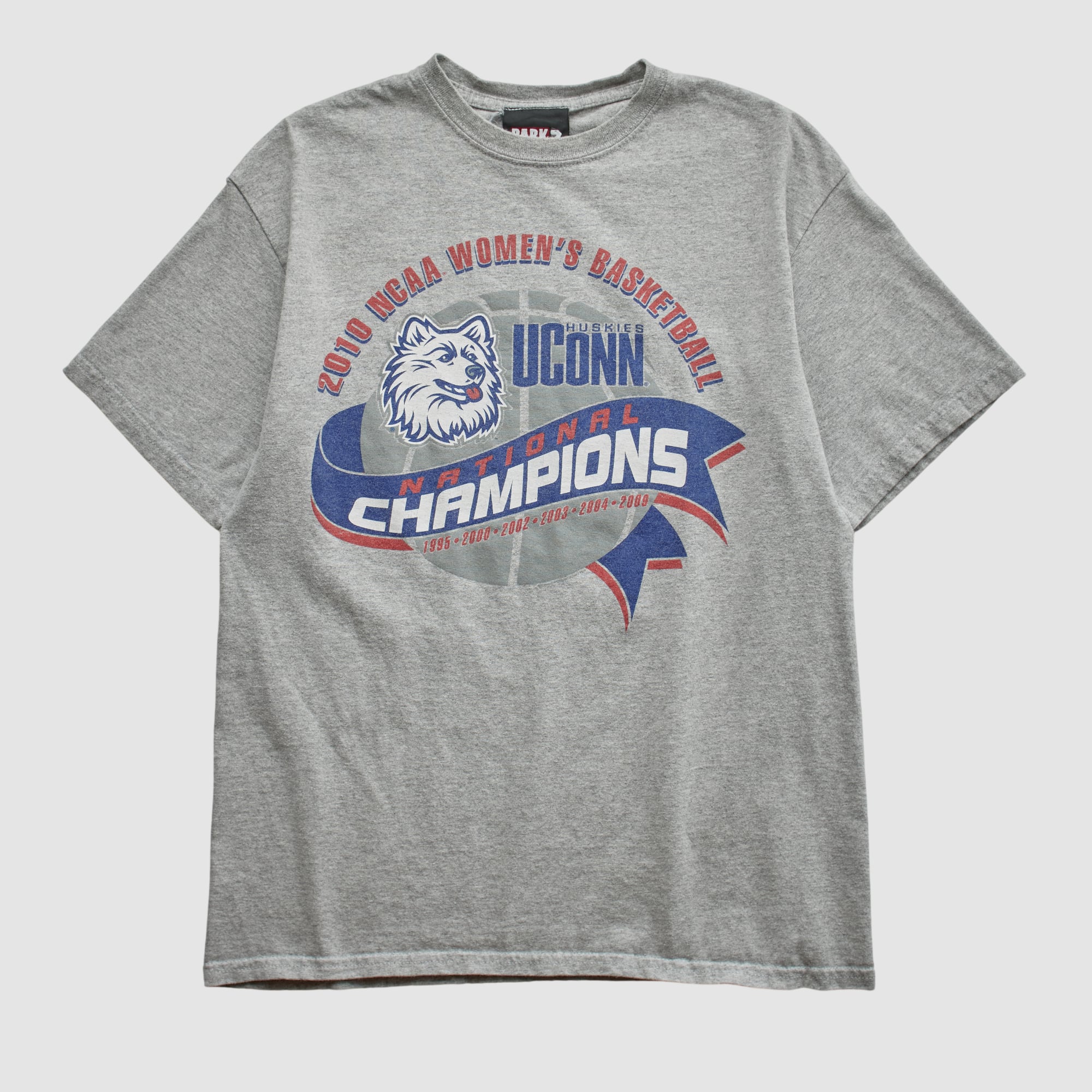 UConn Huskies Park 7 Sportswear 2010 T-shirt - Heather Gray - XS