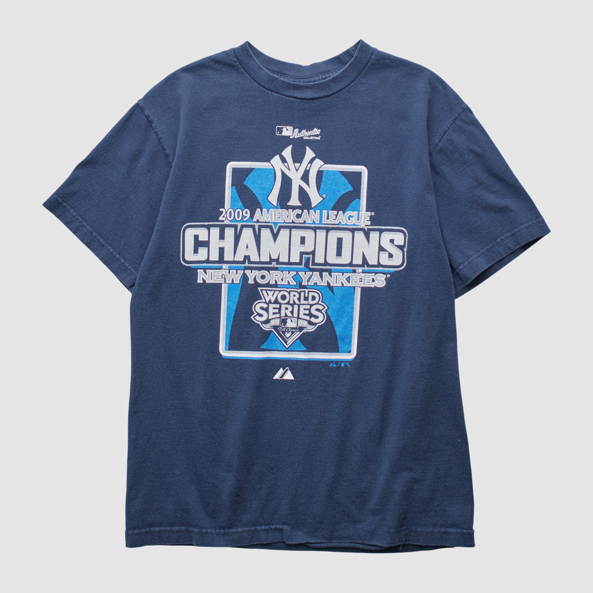 New York Yankees Majestic 2009 T-shirt - Navy - S
