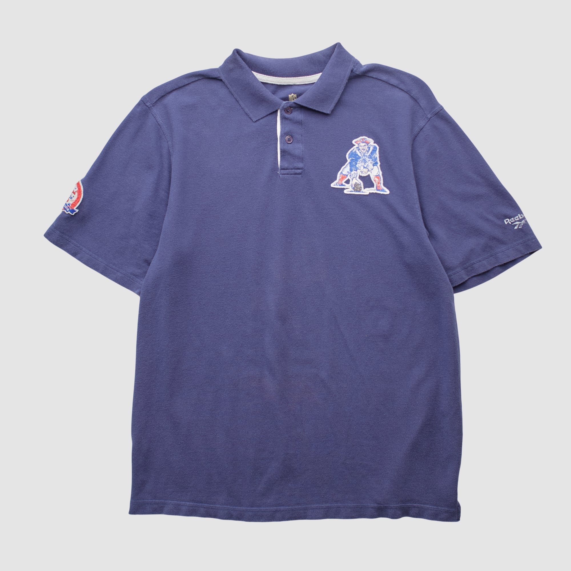 New England Patriots NFL 2000s Polo - Navy - M
