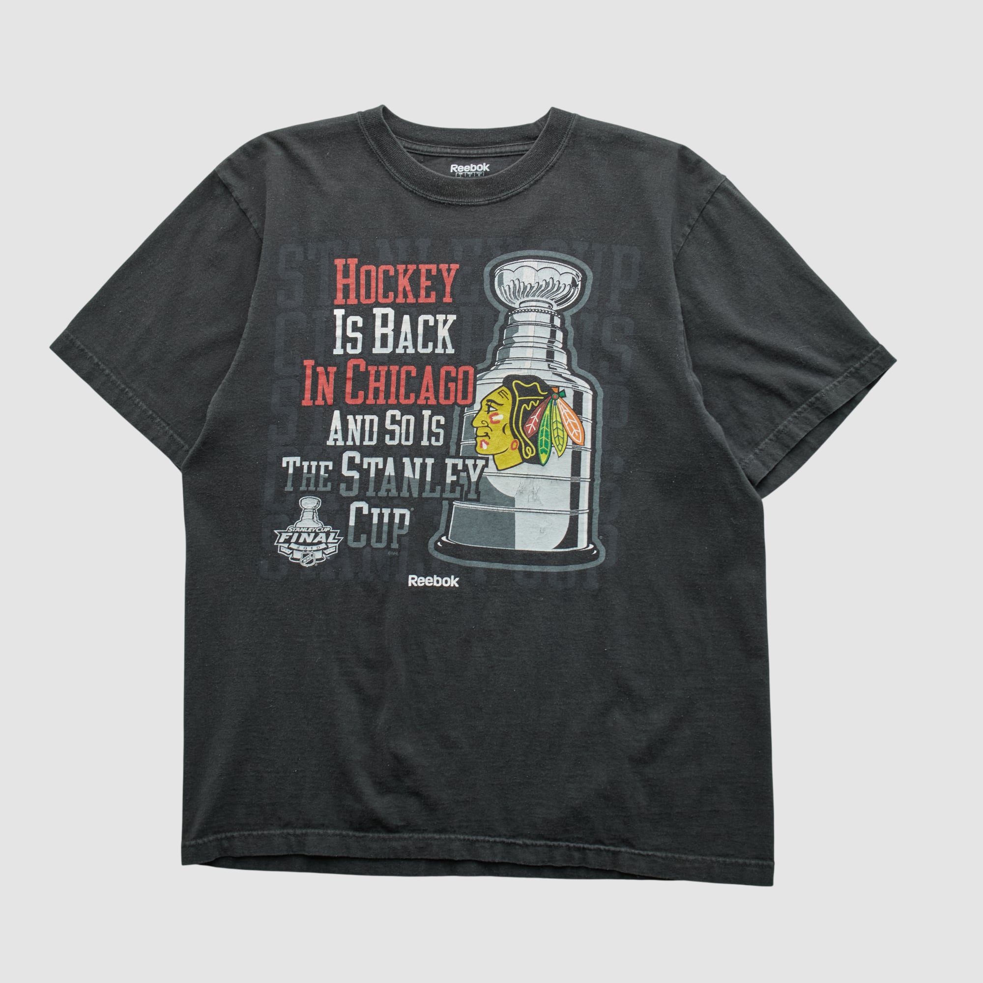 Chicago Blackhawks Reebok 2010 T-shirt - Black - S