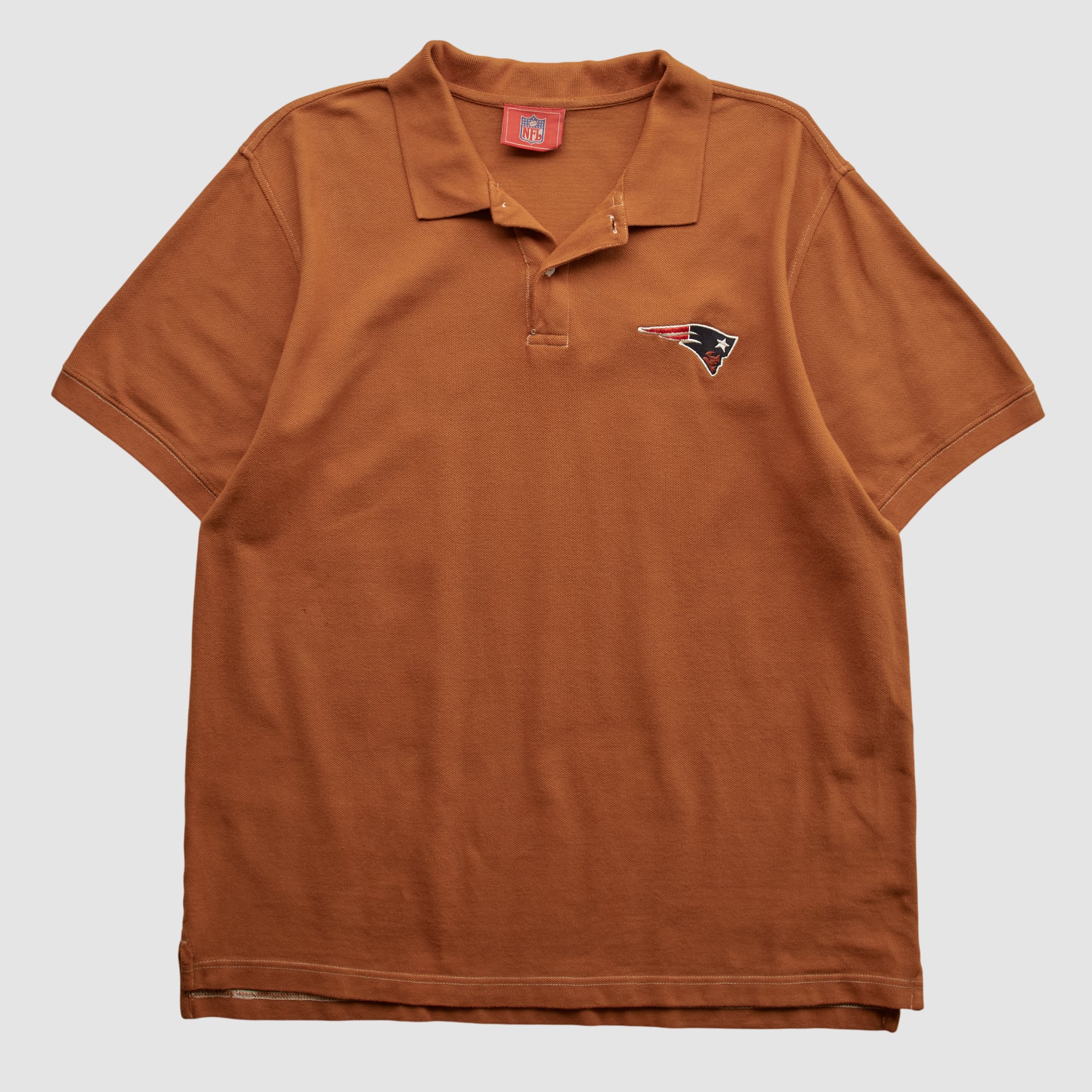 New England Patriots NFL 2000s Polo - Clay - XL