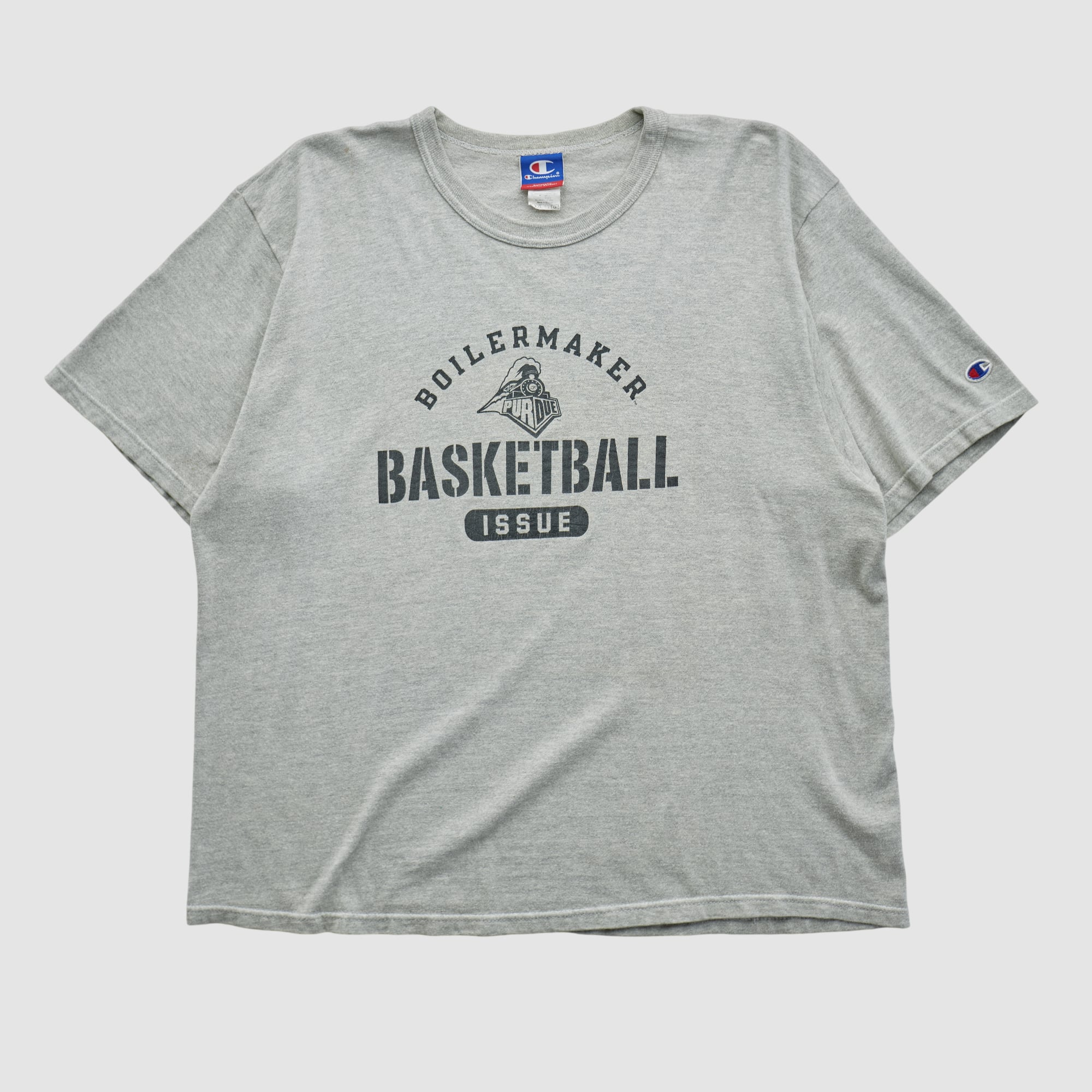 Purdue Boilermakers Champion 2000s T-shirt - Heather Gray - XL