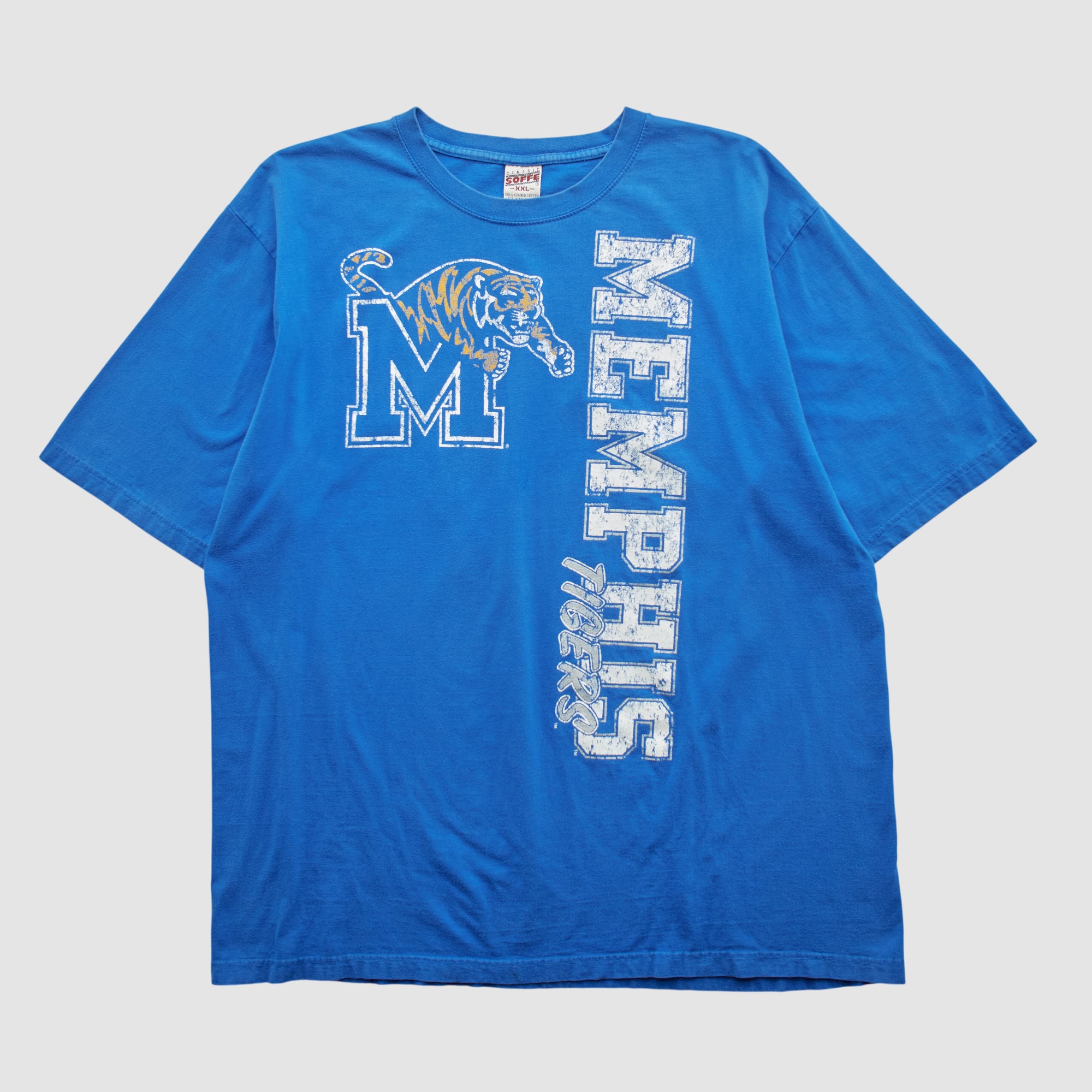 Memphis Tigers Soffe 2000s T-shirt - Blue - XL