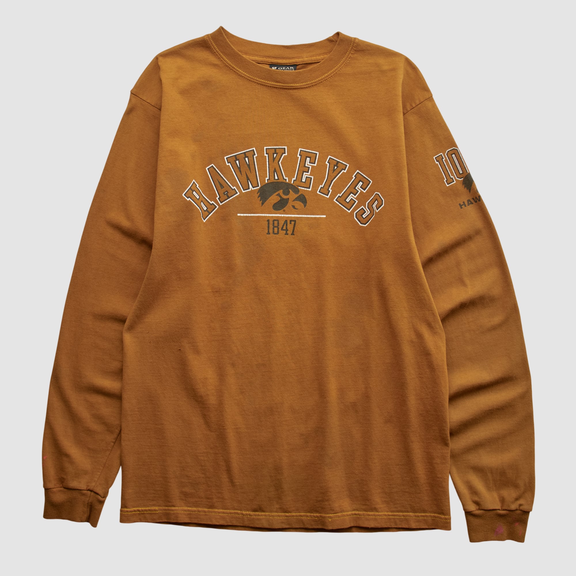 Iowa Hawkeyes Gear For Sports 2000s Long Sleeve T-shirt - Clay - M