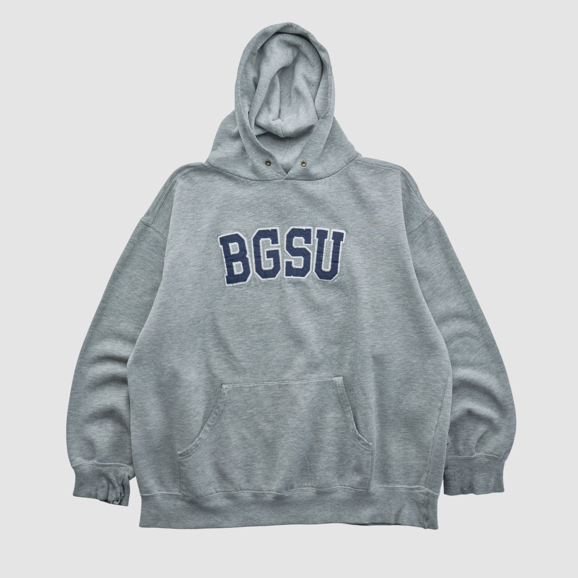 Bowling Green St. Falcons Jansport 2000s Hooded Pullover Sweatshirt - Heather Gray - M