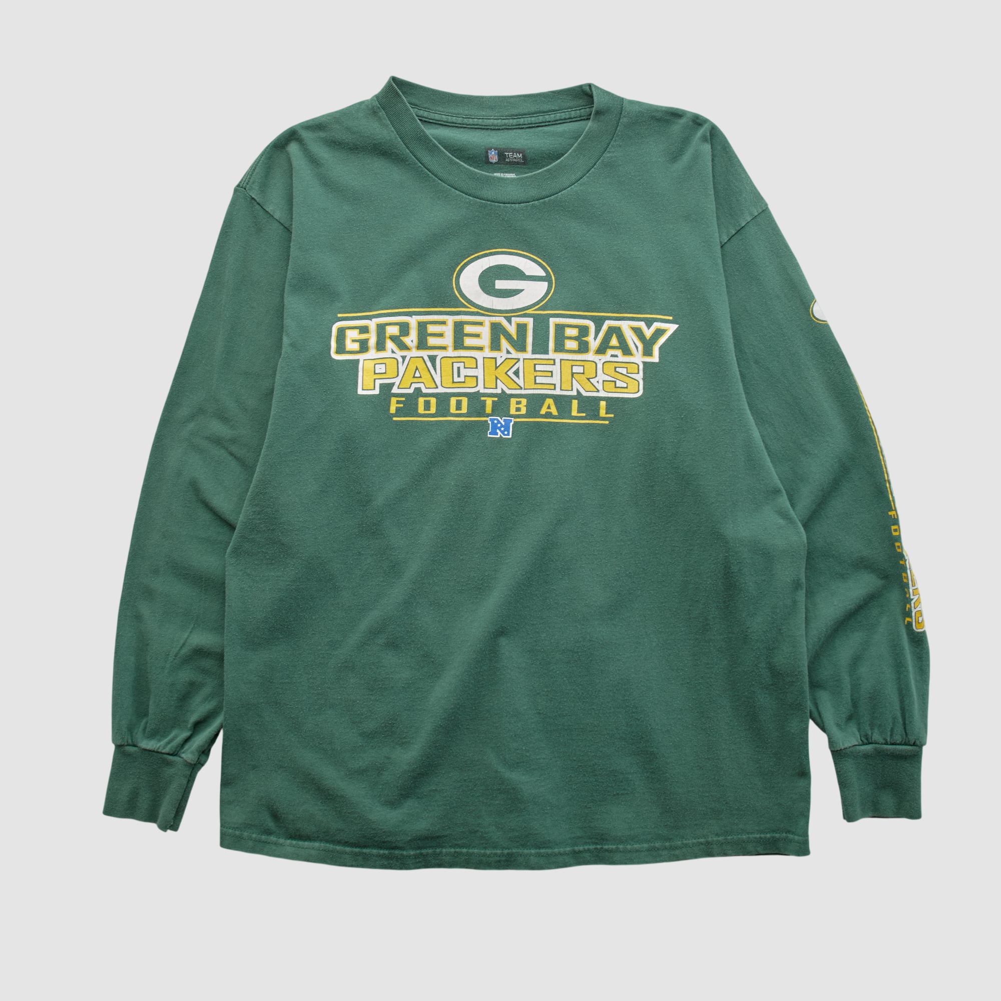 Green Bay Packers NFL 2000s Long Sleeve T-shirt - Green - M