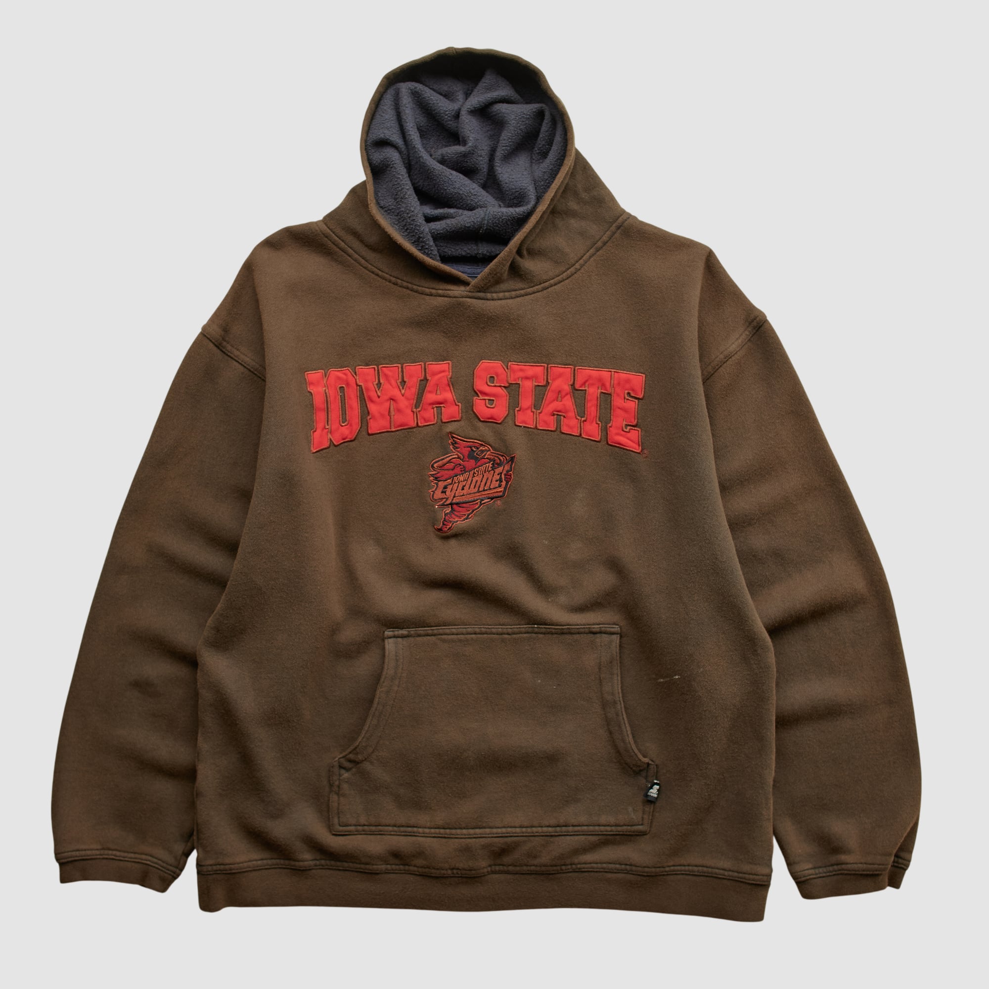 Iowa State Cyclones Starter 2000s Hooded Pullover Sweatshirt - Tan - S