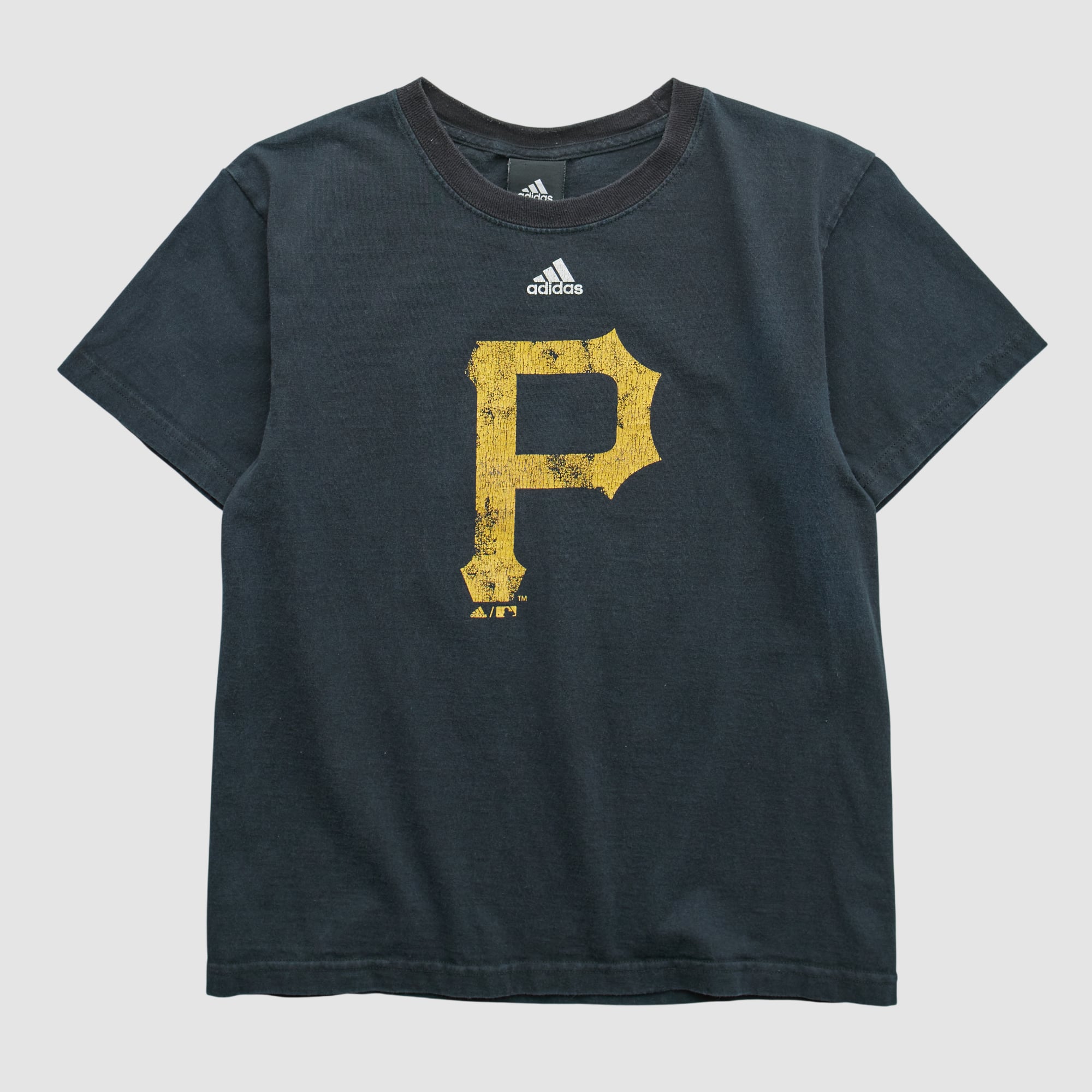 Pittsburgh Pirates Adidas 2010s T-shirt - Black - Yth L