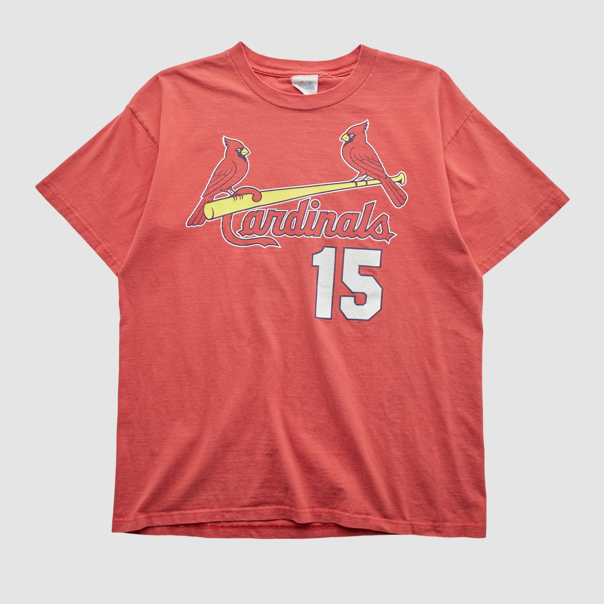 St. Louis Cardinals Majestic 2000s T-shirt - Red - S
