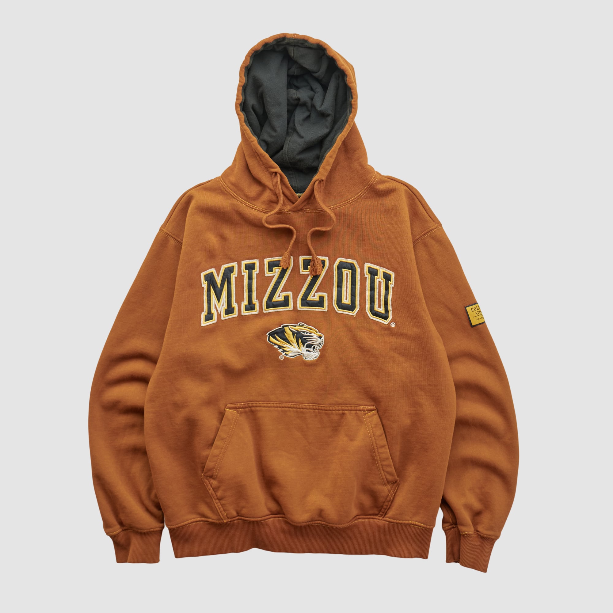 Missouri Tigers Colosseum 2010s Hooded Pullover Sweatshirt - Brown - XS
