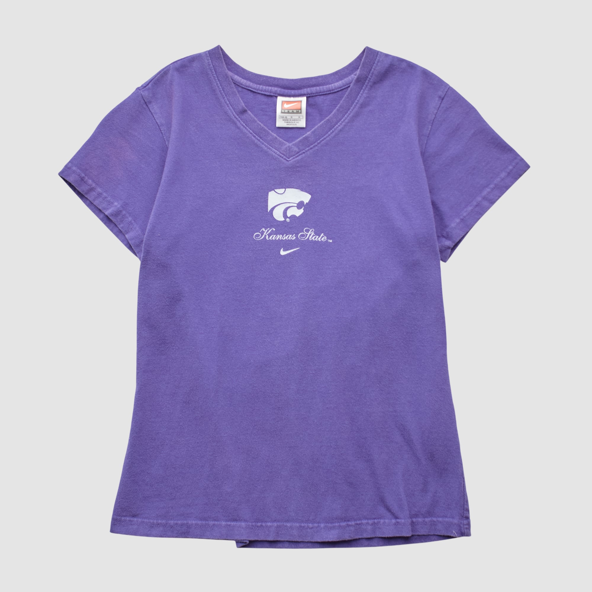 Kansas State Wildcats Nike 2000s T-shirt - Purple - XS
