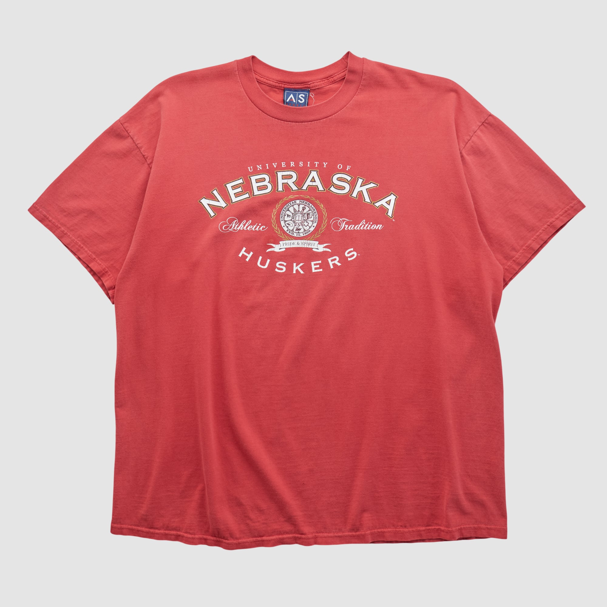 Nebraska Huskers AS Sports 2000s T-shirt - Red - 2XL