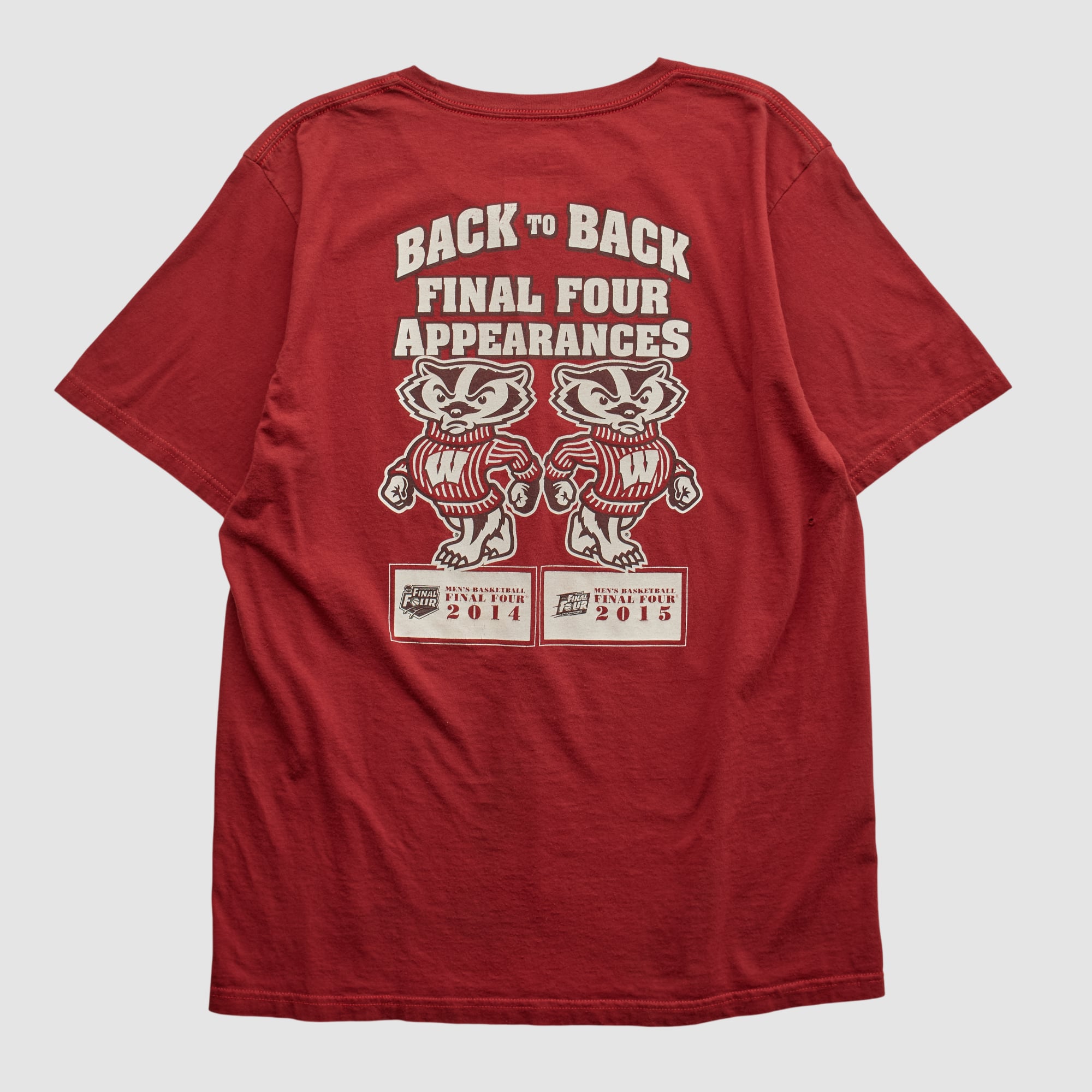 Wisconsin Badgers Adidas 2015 T-shirt - Red - S