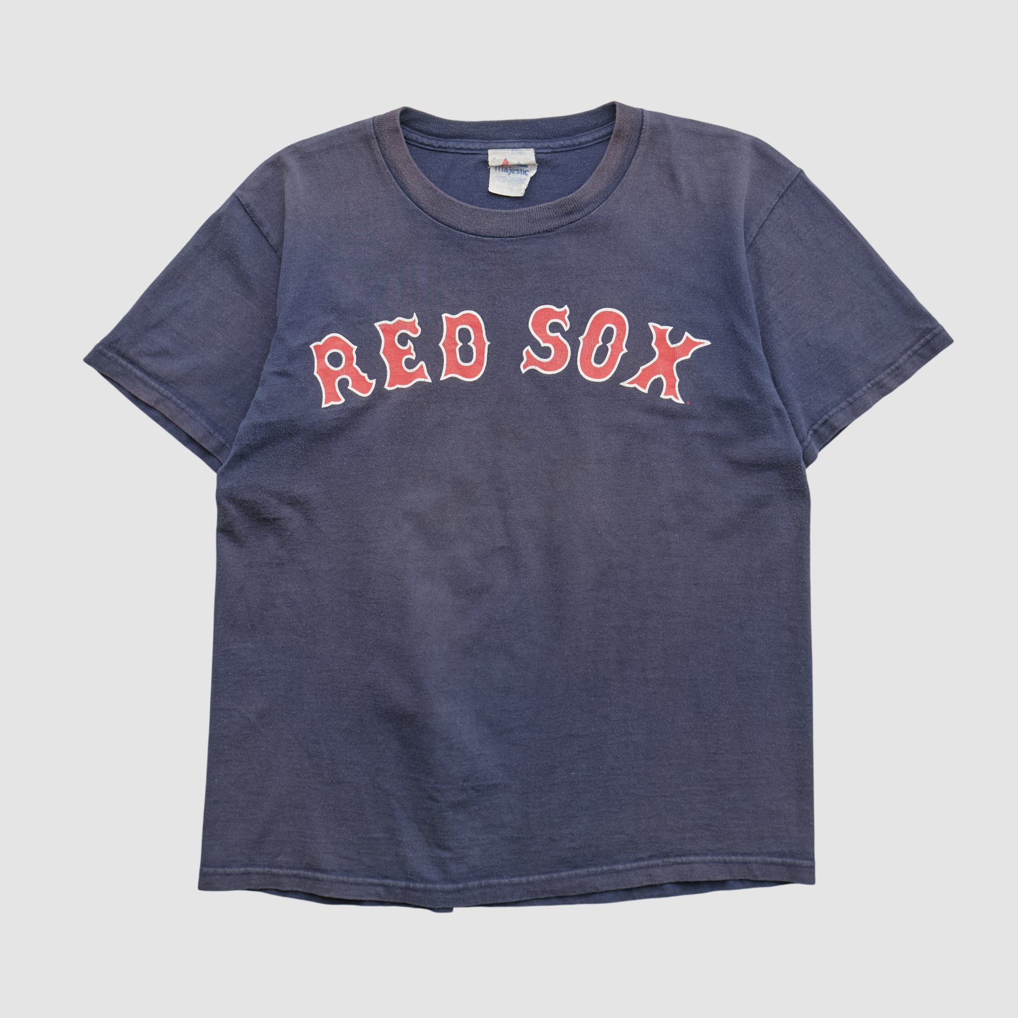 Boston Red Sox Majestic 2000s T-shirt - Navy - XS